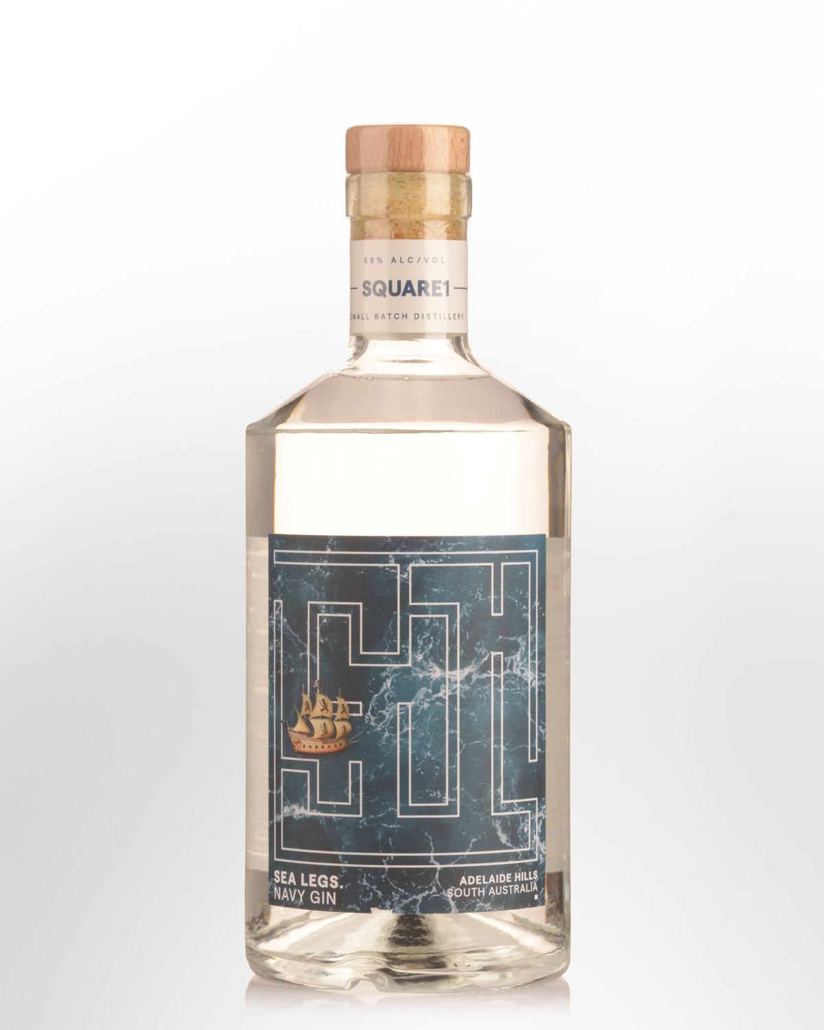 Square 1 Sea Legs. Navy Gin (700ml)