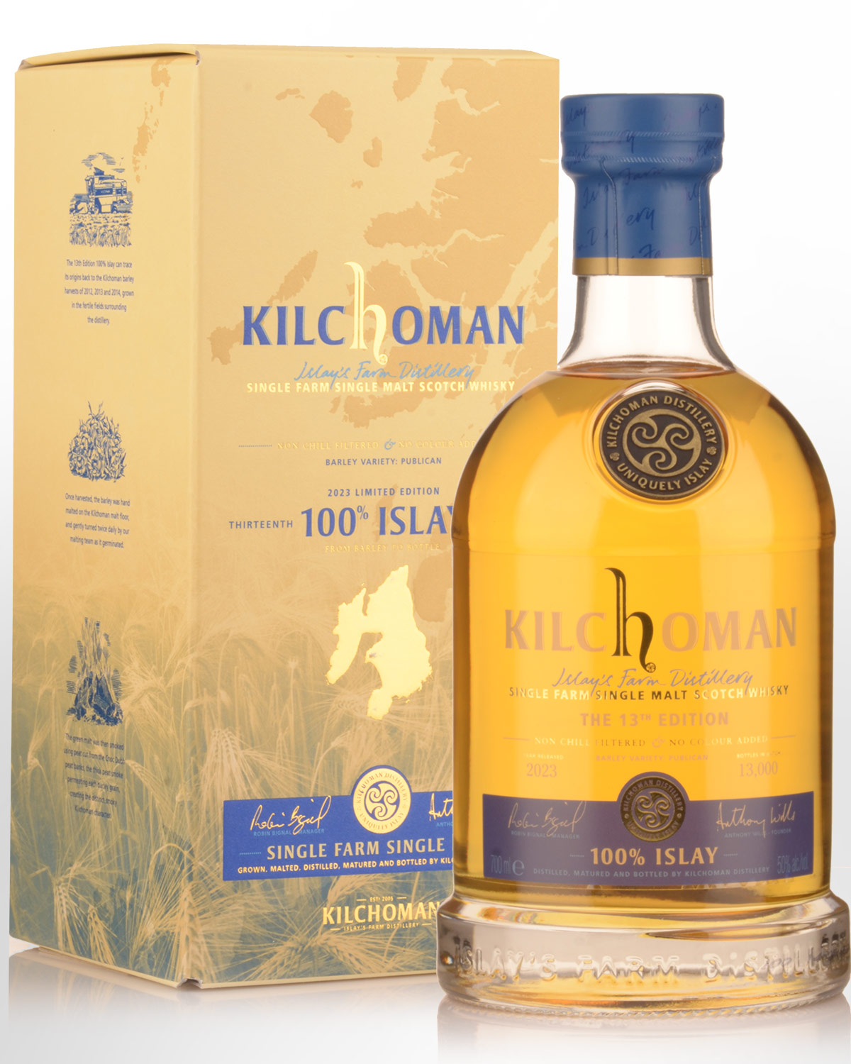 Kilchoman 100% Islay 13th Edition Single Malt Scotch Whisky (700ml)