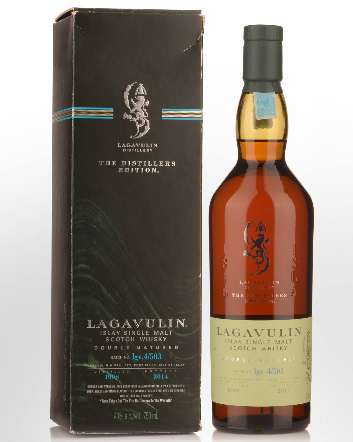 1998 Lagavulin Distillers Edition Double Matured Single Malt Scotch Whisky (700ml)
