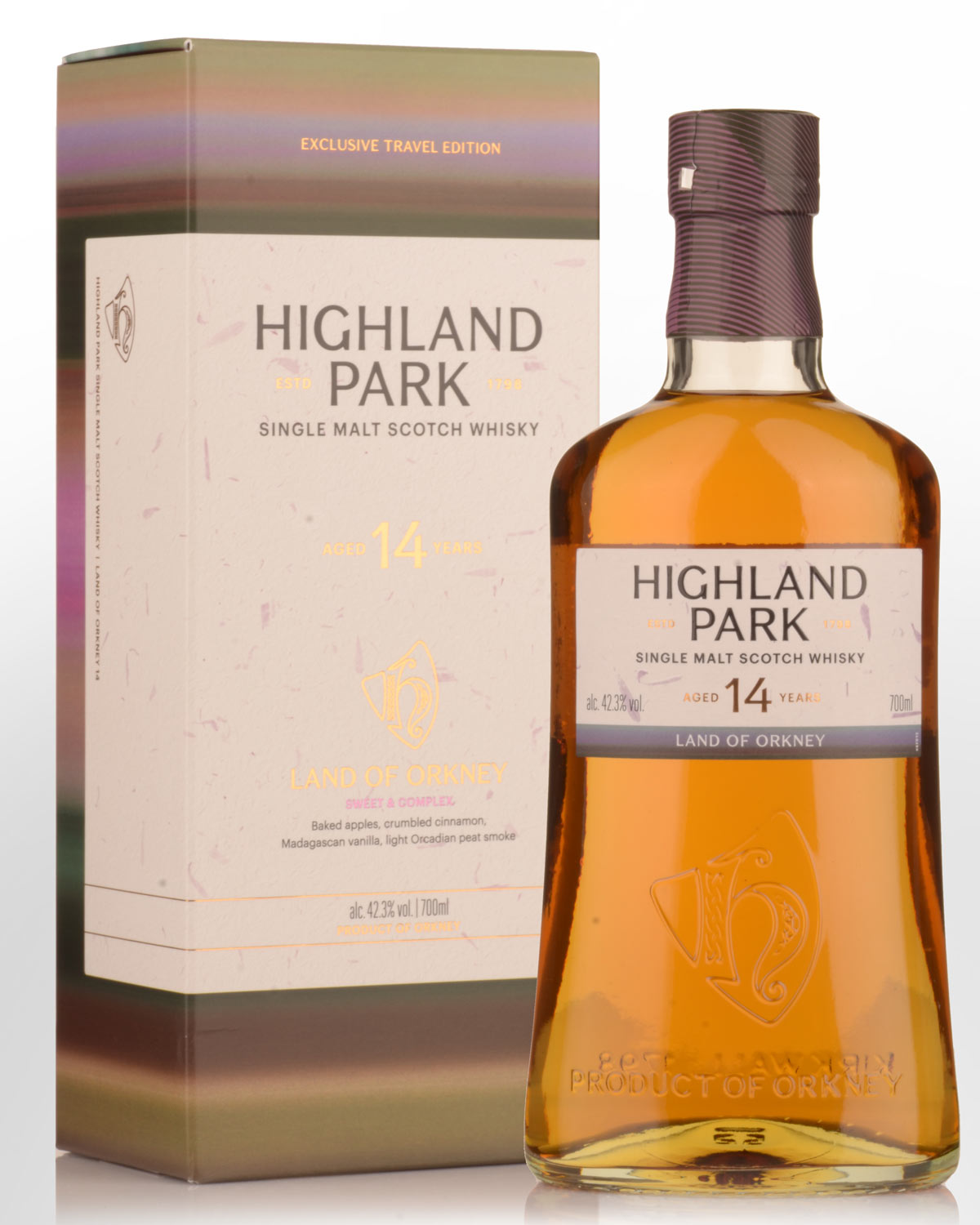 Highland Park Land of Orkney 14 Year Old Single Malt Scotch Whisky (700ml)