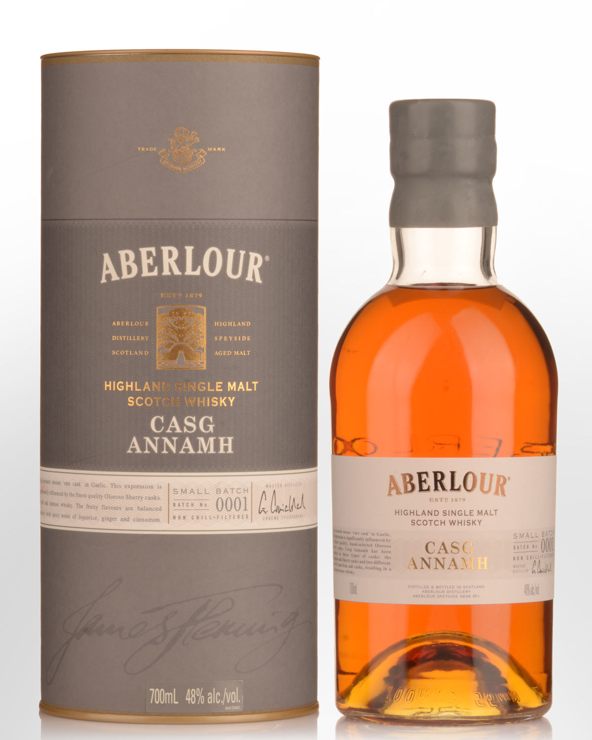Aberlour Casg Annamh Single Malt Scotch Whisky (700ml) - Batch 1