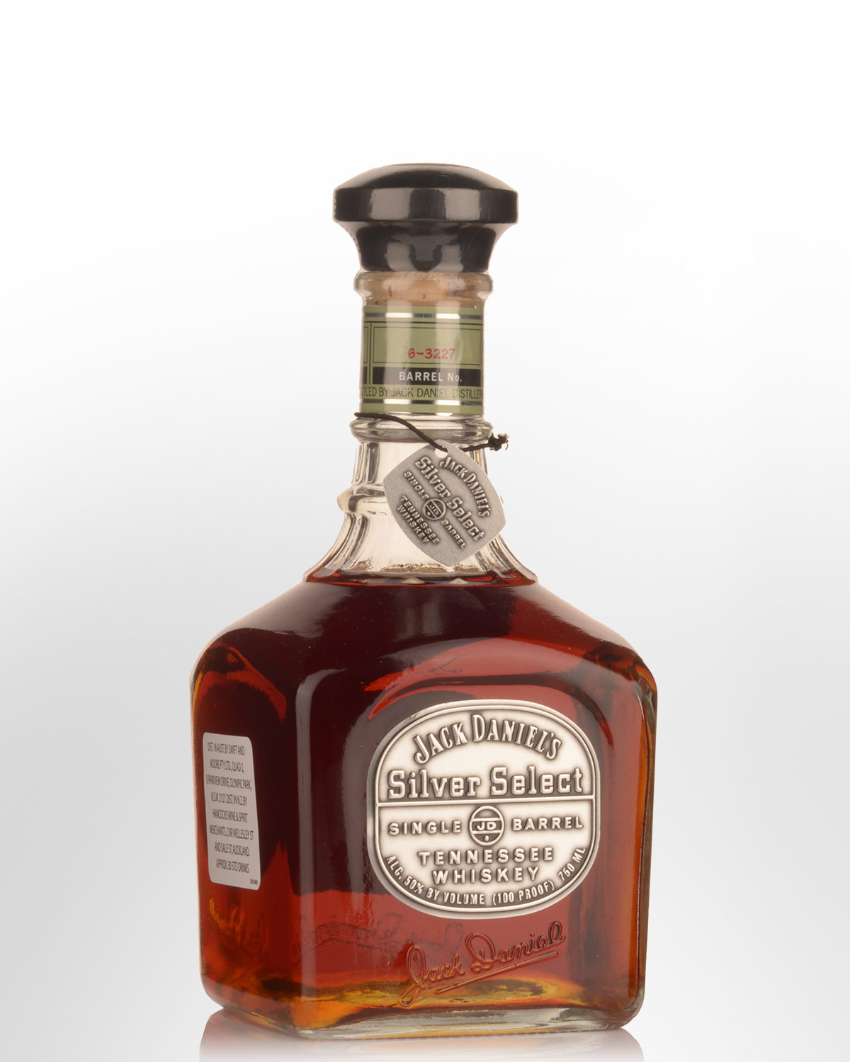 Jack Daniels Silver Select Single Barrel Tennessee Whiskey (750ml) - Older bottling