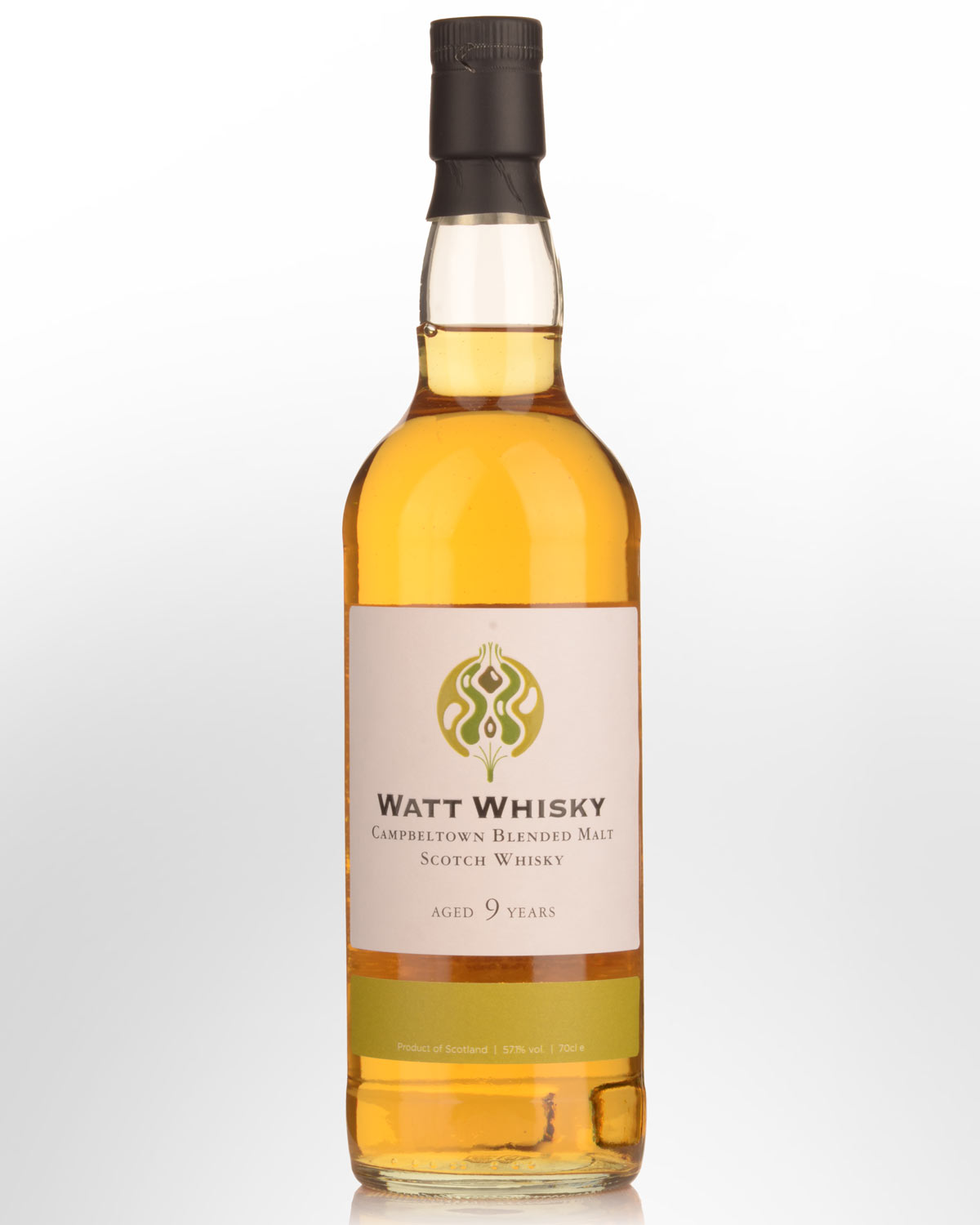 2016 Watt Whisky Campbeltown 9 Year Old Cask Strength Blended Malt Scotch Whisky (700ml)