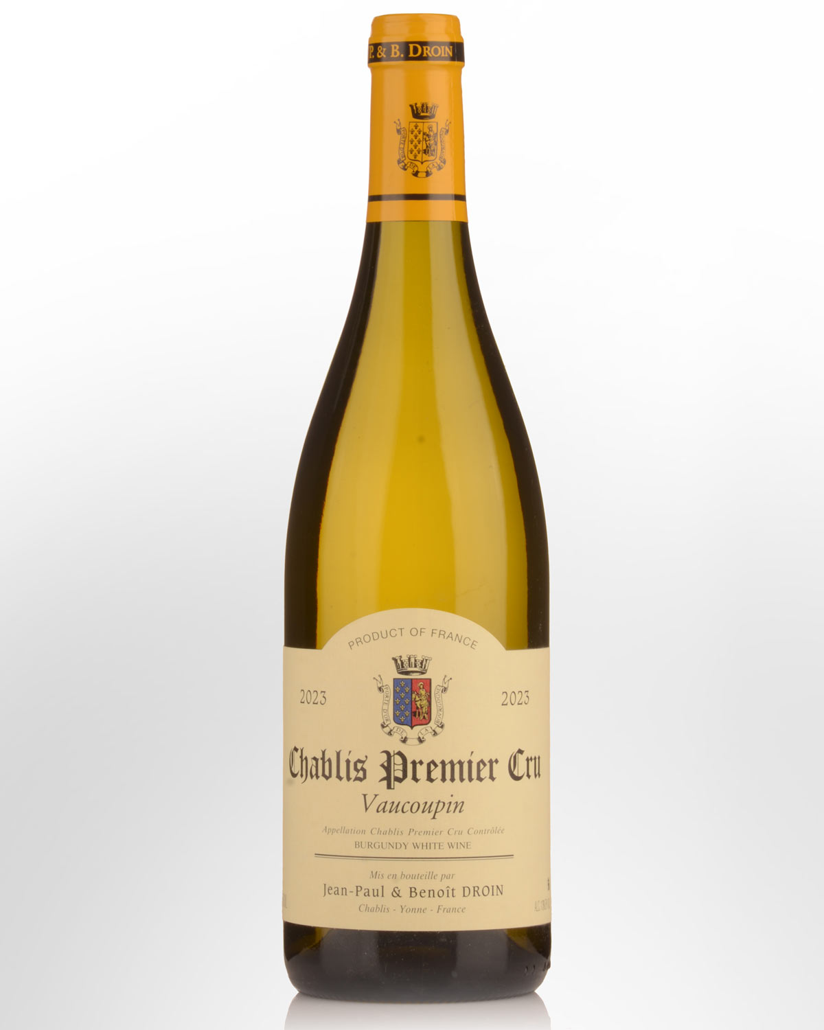 2023 Jean-Paul & Benoit Droin Vaucoupin Chablis Premier Cru