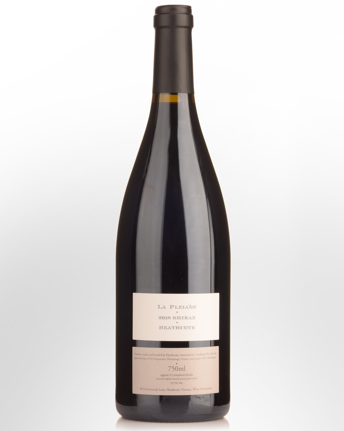 2018 La Pleiade Heathcote Shiraz