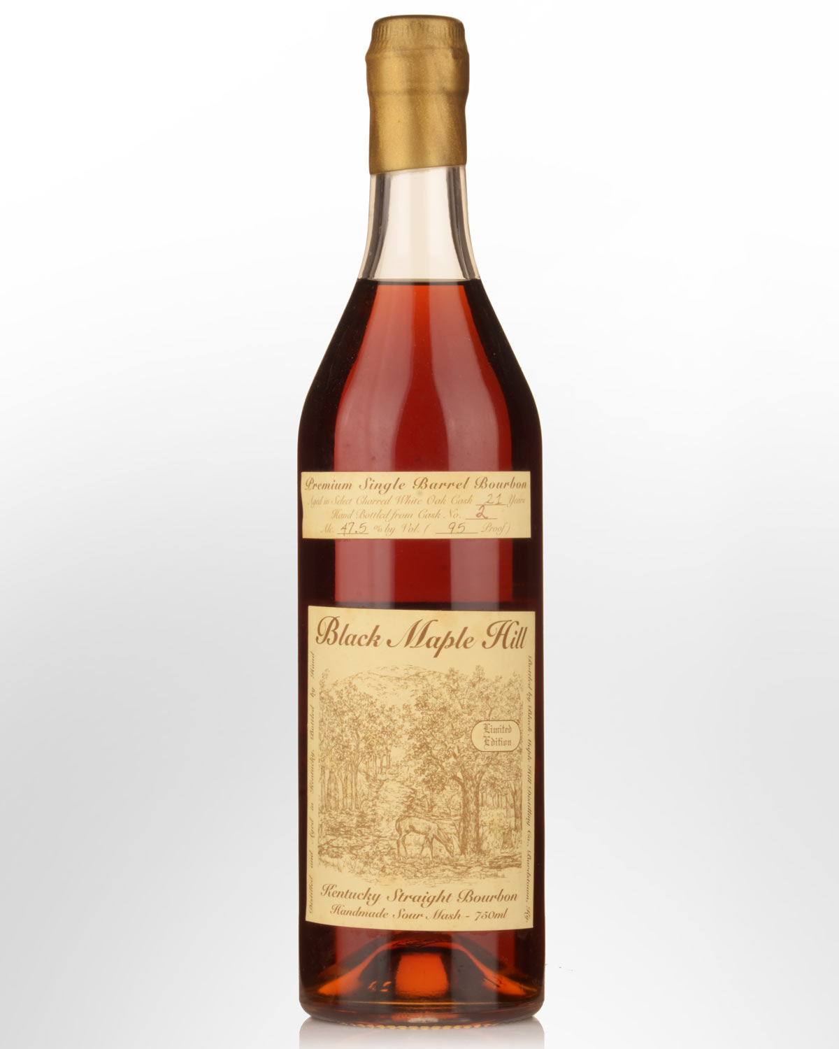 Black Maple Hill Single Barrel #2 21 Year Old Kentucky Straight Bourbon Whiskey (750ml)