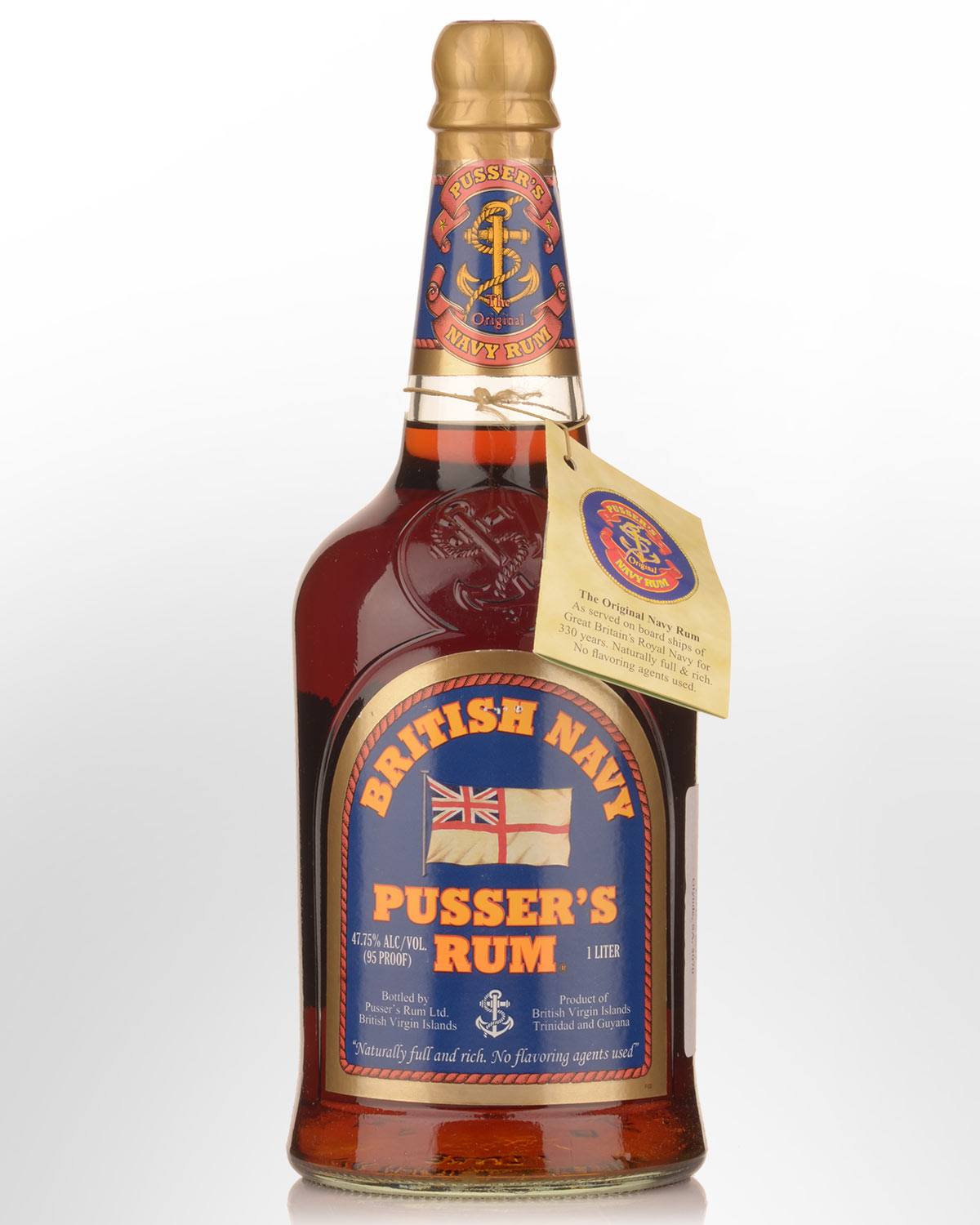 British Navy Pussers Navy Rum (1000ml)