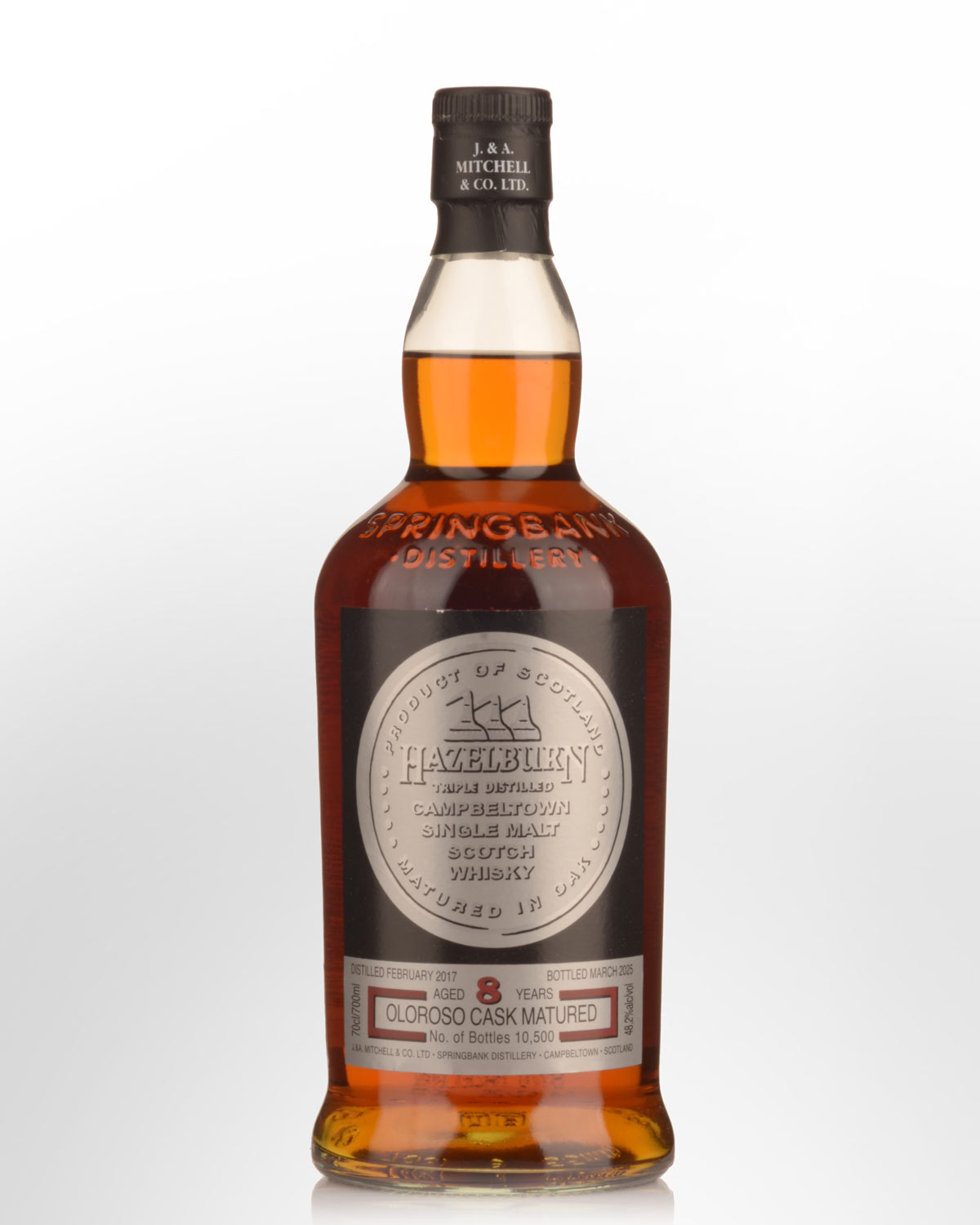 2017 Hazelburn Oloroso Cask Matured 8 Year Old Single Malt Scotch Whisky (700ml)