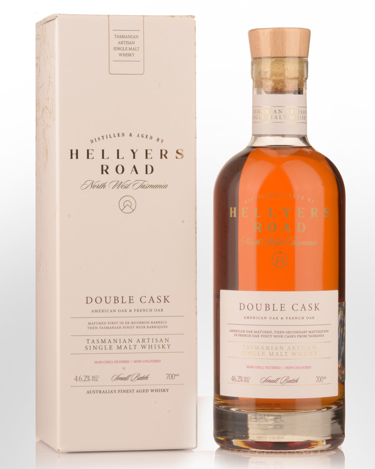 Hellyers Road Distillery Double Cask Single Malt Australian Whisky (700ml)