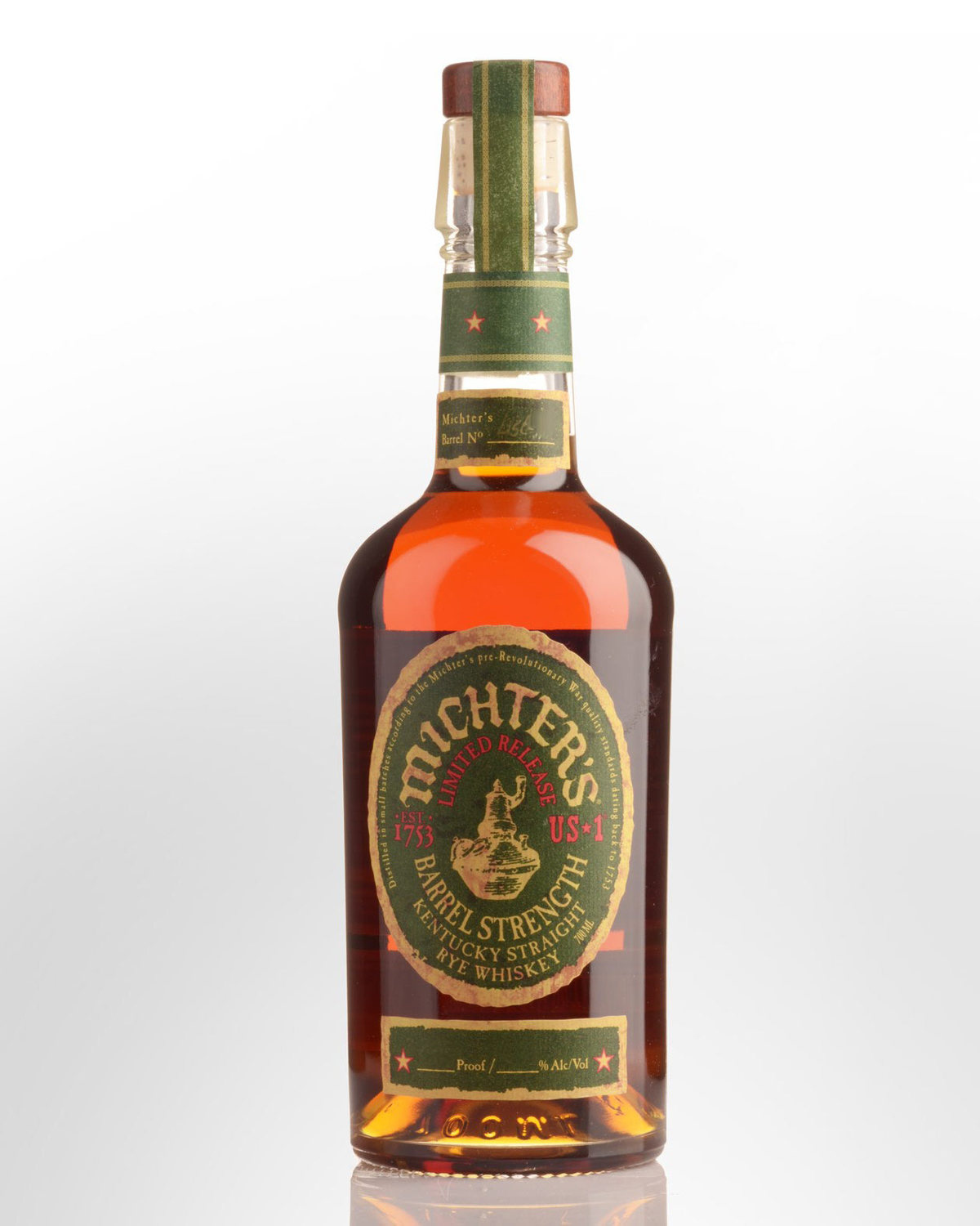 Michter's US*1 Limited Release Barrel Strength Rye Whiskey (700ml ...