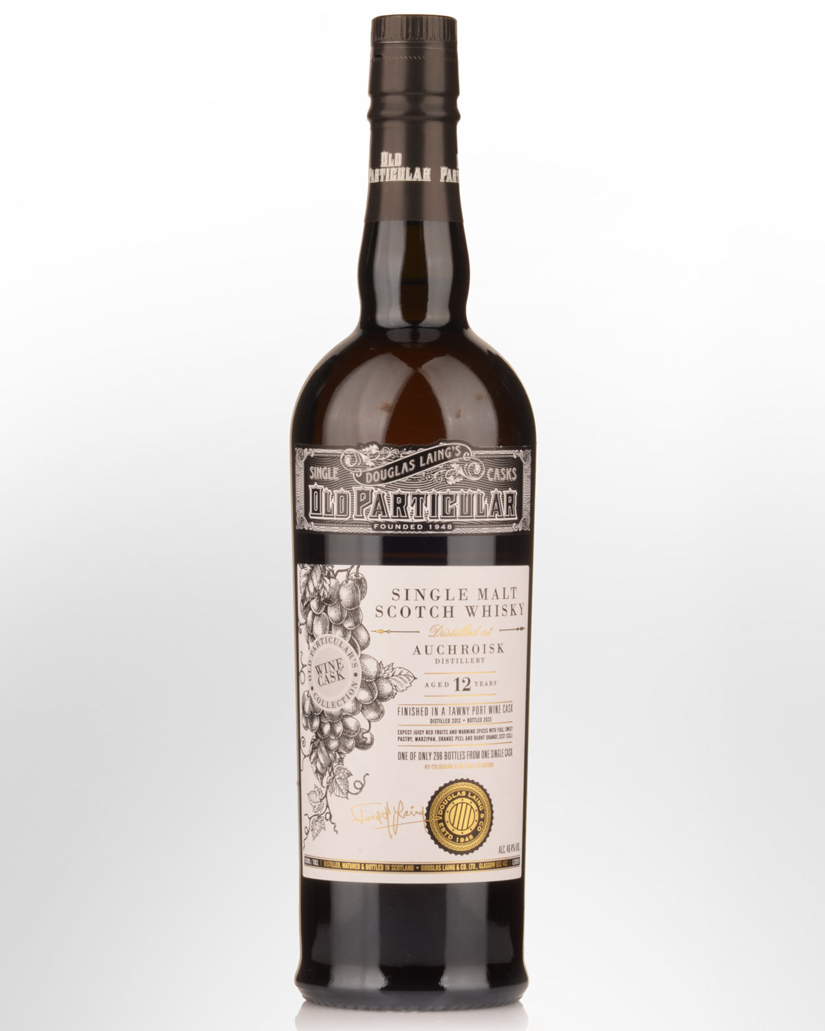 2012 Douglas Laing & Co. Old Particular Single Cask Auchroisk 12 Year Old Wine Cask Collection Single Malt Scotch Whisky (700ml)
