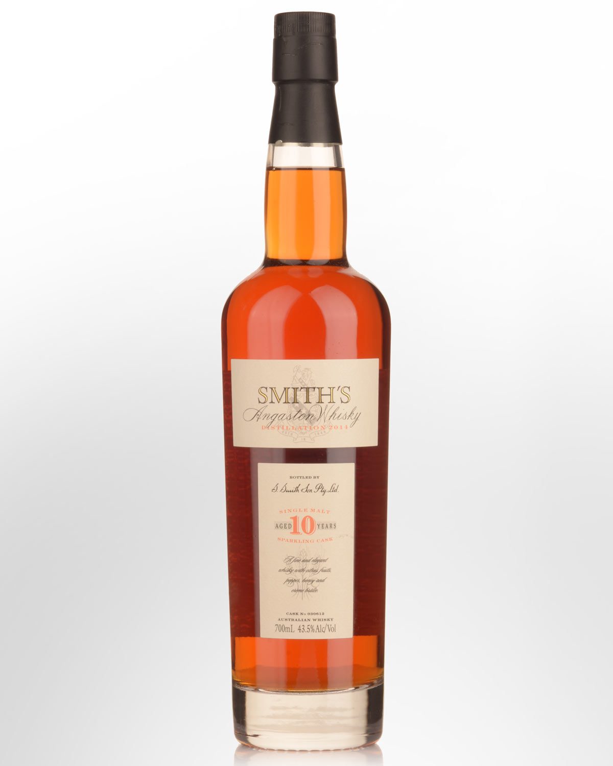 2014 Smiths Angaston 10 Year Old Single Malt Whisky (700ml)