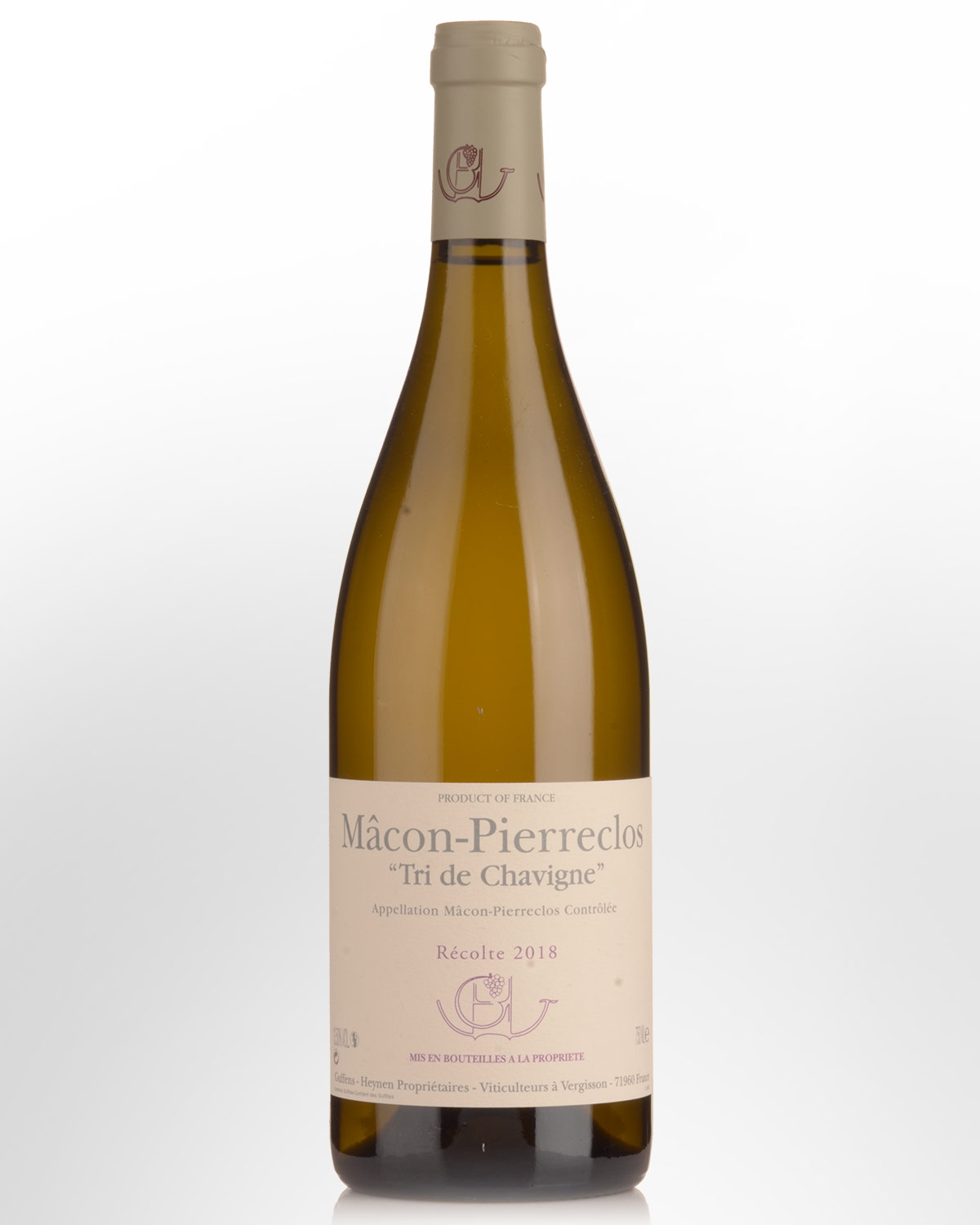 2018 Guffens-Heynen Macon-Pierreclos Tri de Chavigne
