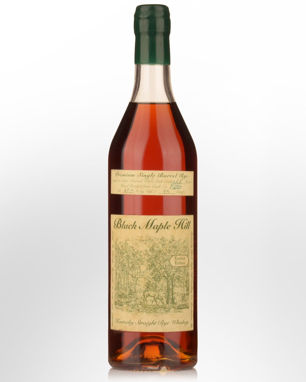 Black Maple Hill Single Barrel #R66 18 Year Old Kentucky Straight Rye Whiskey (750ml)