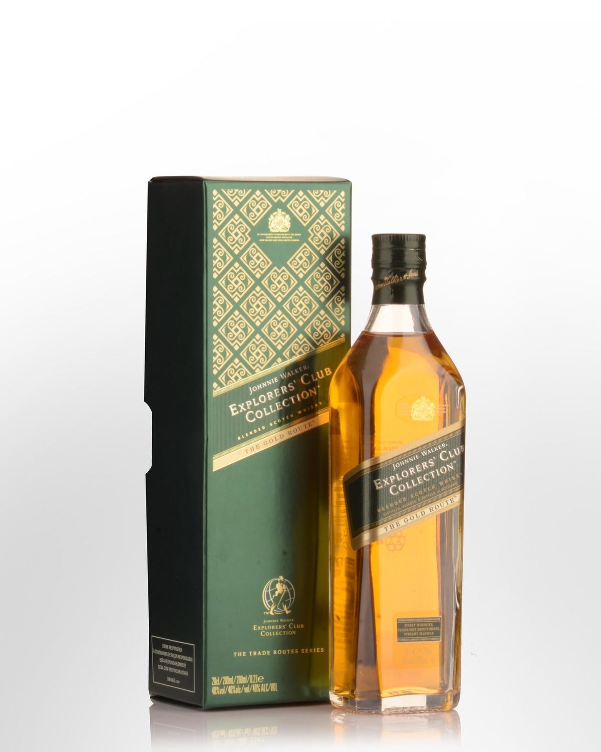 Johnnie Walker Explorers Club Collection The Gold Route Blended Scotch  Whisky (200ml) | Nicks Wine Merchants
