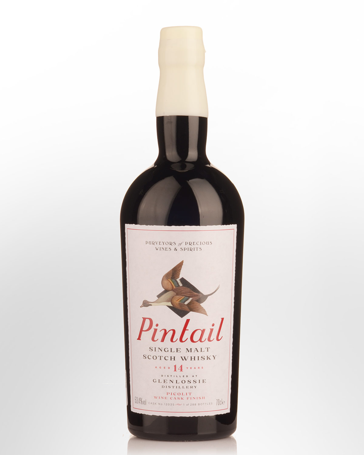Pintail Glenlossie 14 Year Old Cask Strength Single Malt Scotch Whisky (700ml)
