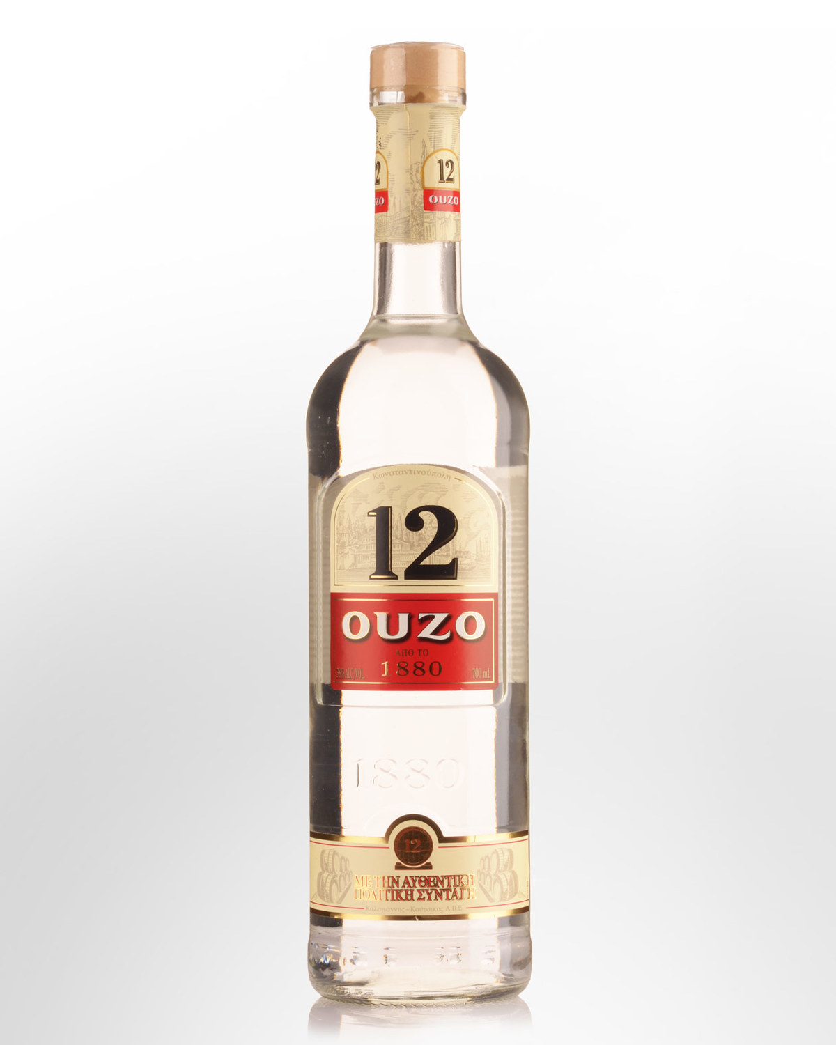 Ouzo #12 (700ml) Nicks | Wine Merchants
