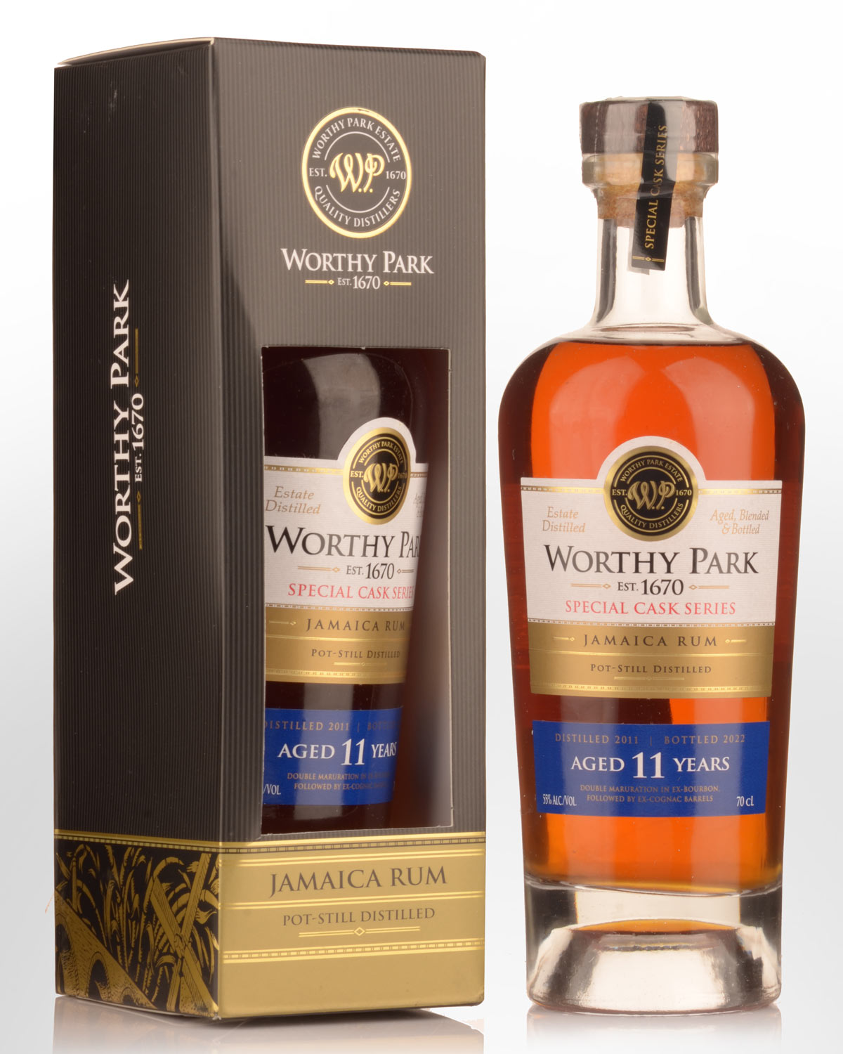 2011 Worthy Park 11 Year Old Special Cask Series Cognac Cask Jamaica Rum (700ml)