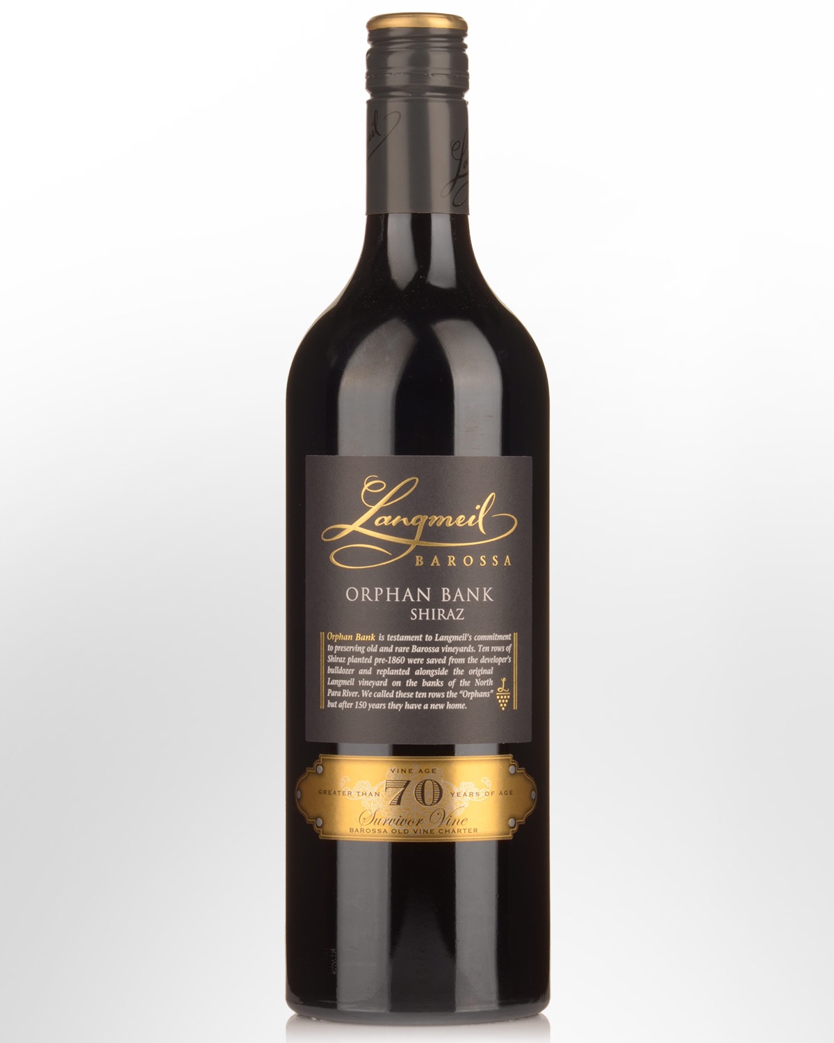 2021 Langmeil Orphan Bank Shiraz