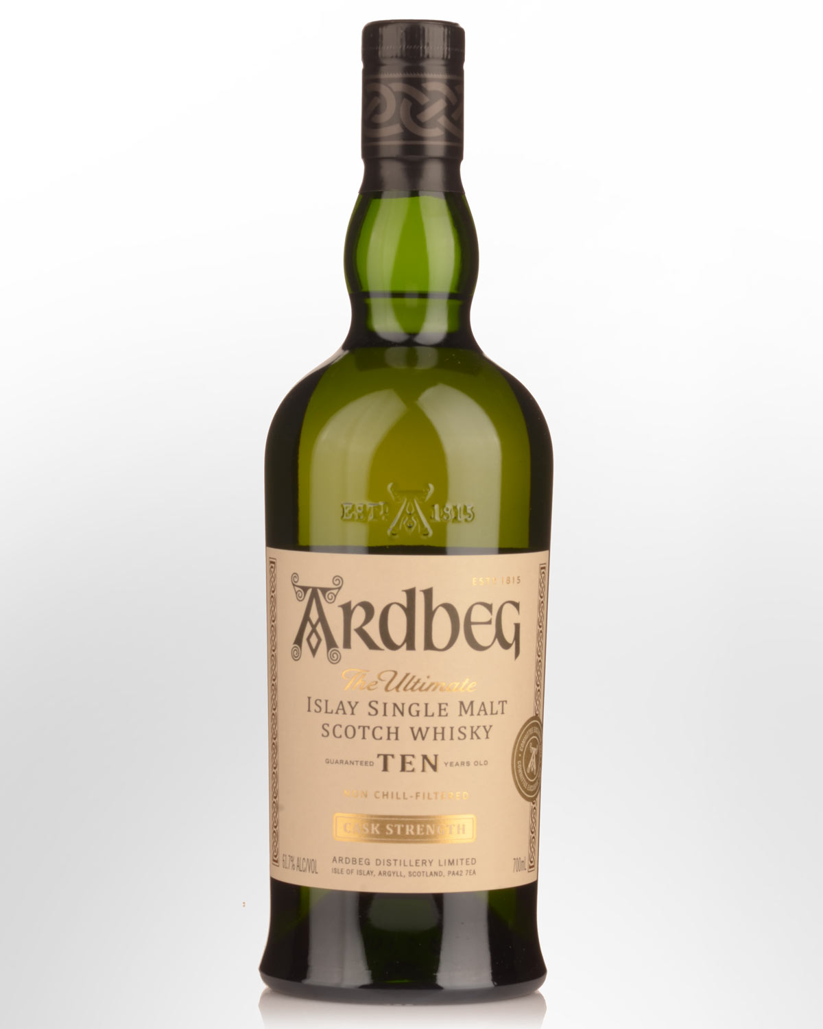 Ardbeg 10 Year Old Cask Strength Single Malt Scotch Whisky (700ml)
