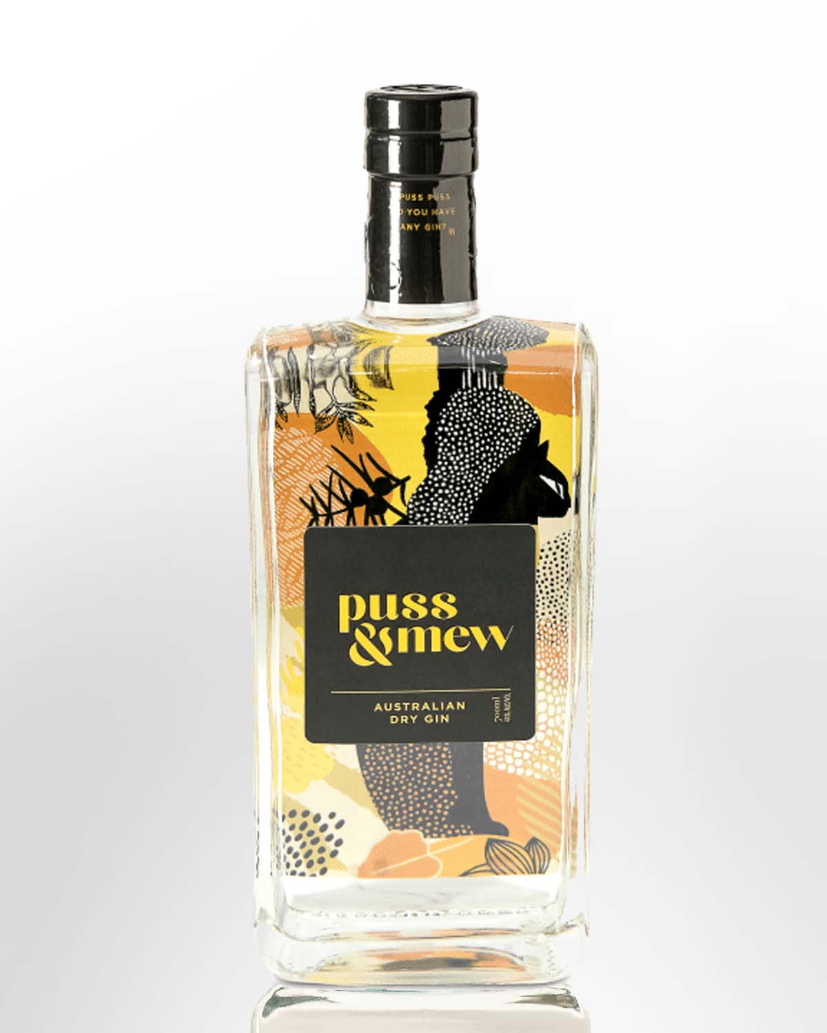 Puss & Mew Distillery Australian Dry Gin (700ml)