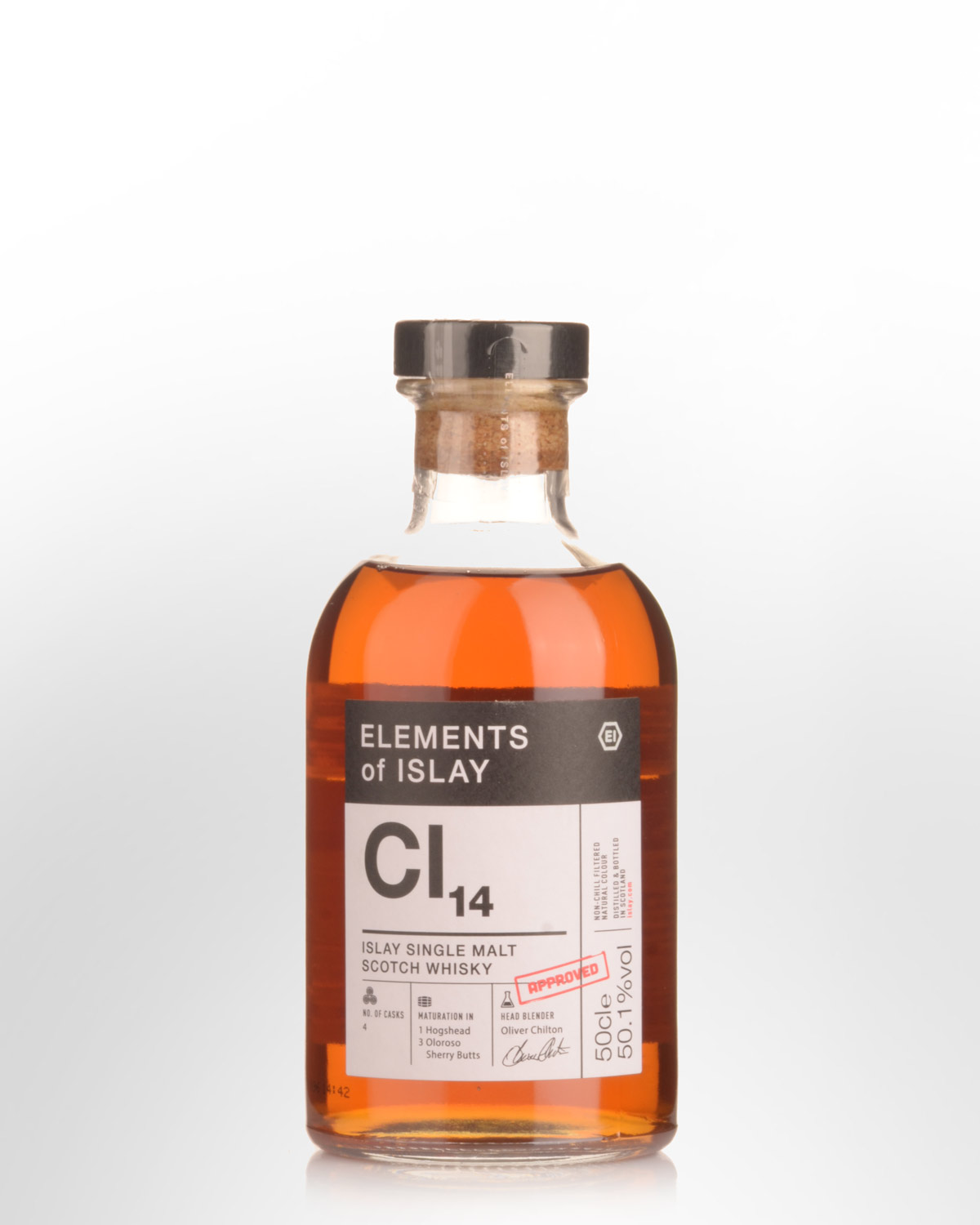 Elements of Islay Cl14 Cask Strength Single Malt Scotch Whisky (500ml)