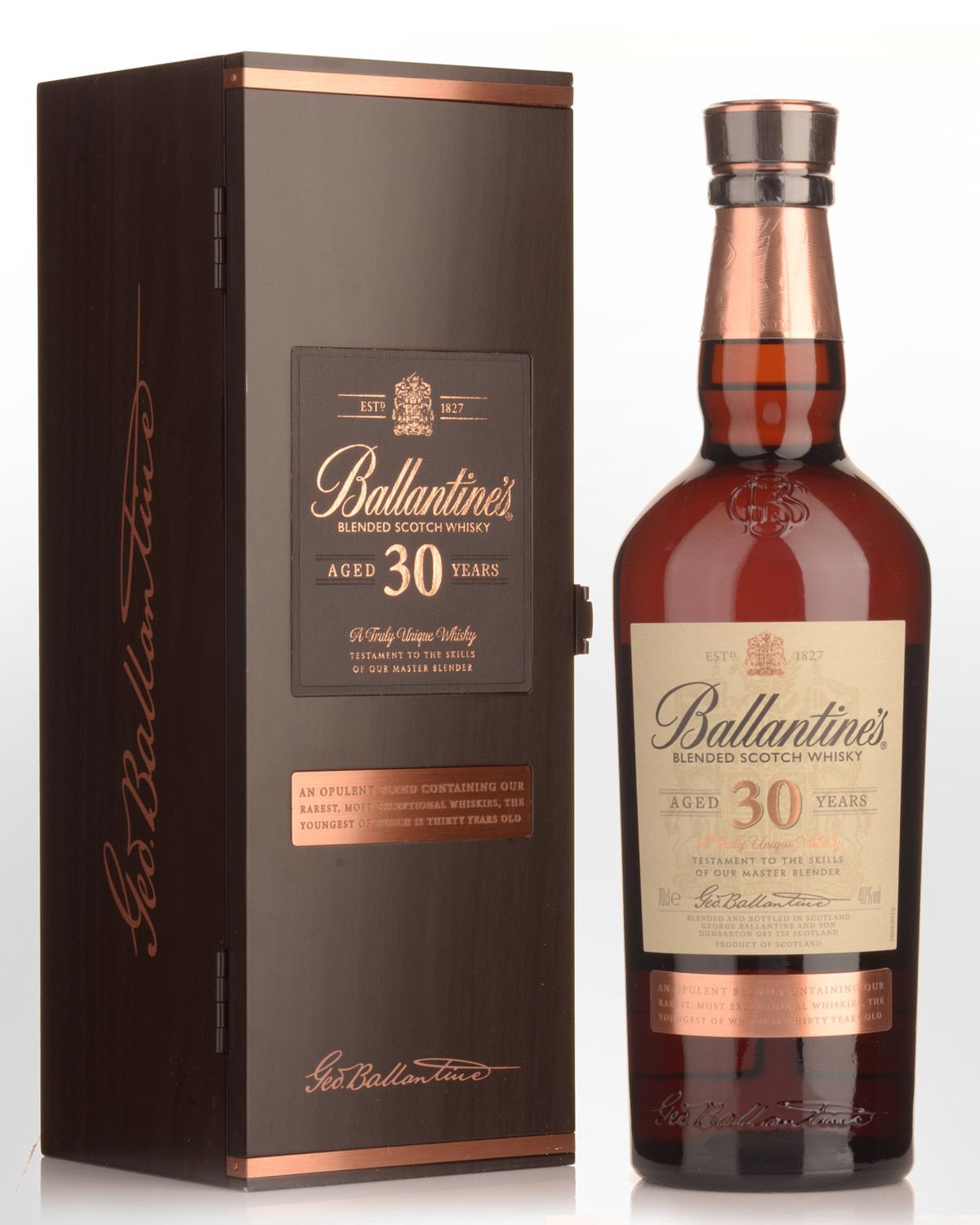 Ballantine Scotch whisky aged30years - www.seasidemedicalpractice.com