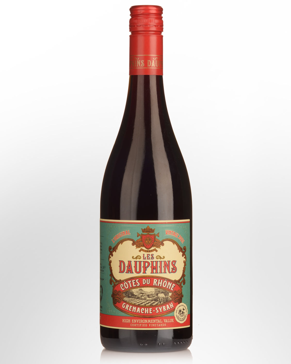 2021 Les Dauphins Cotes du Rhone Grenache Syrah