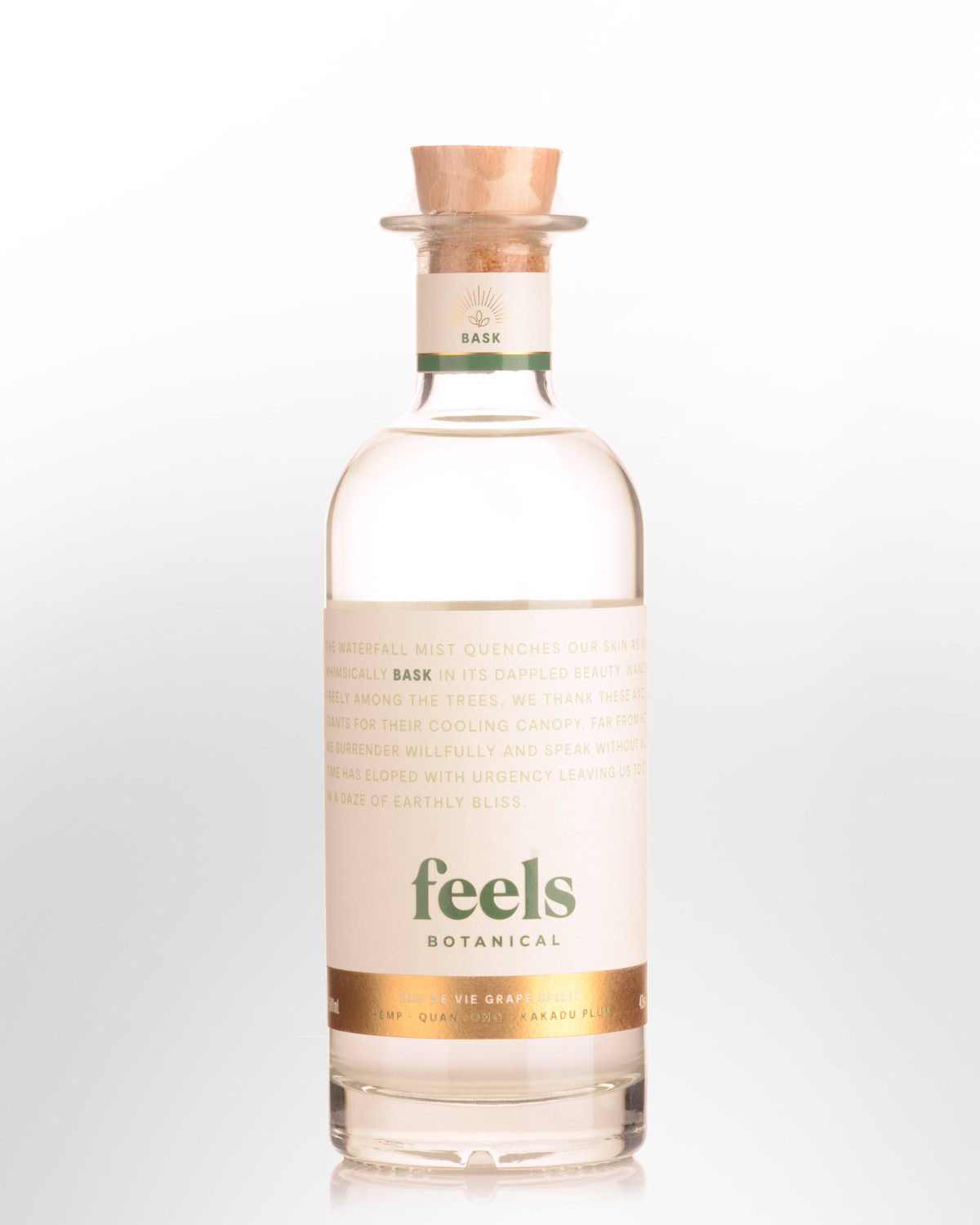 Feels Botanical Bask Eau De Vie Grape Spirit (500ml)
