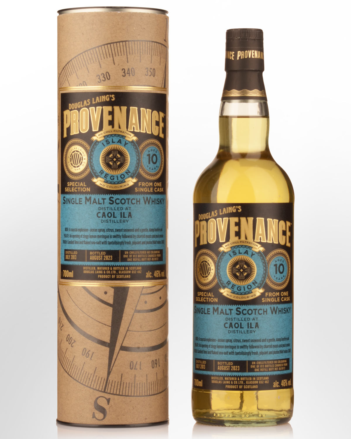 2013 Douglas Laing & Co. Provenance Caol Ila 10 Year Old Single Malt Scotch Whisky (700ml)
