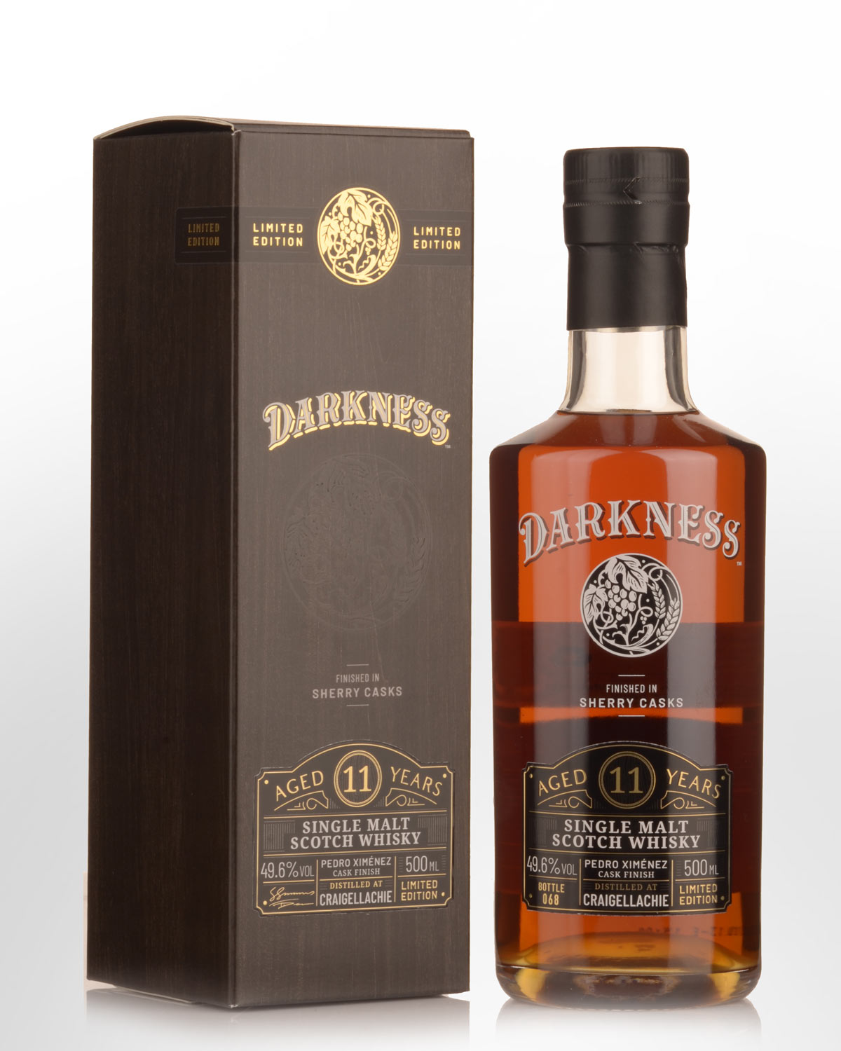Darkness Craigellachie PX Cask Finish 11 Year Old Cask Strength Single Malt Scotch Whisky (500ml)