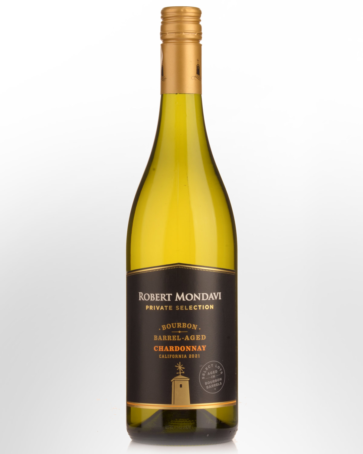 2021 Robert Mondavi Private Selection Bourbon Barrel Aged Chardonnay ...