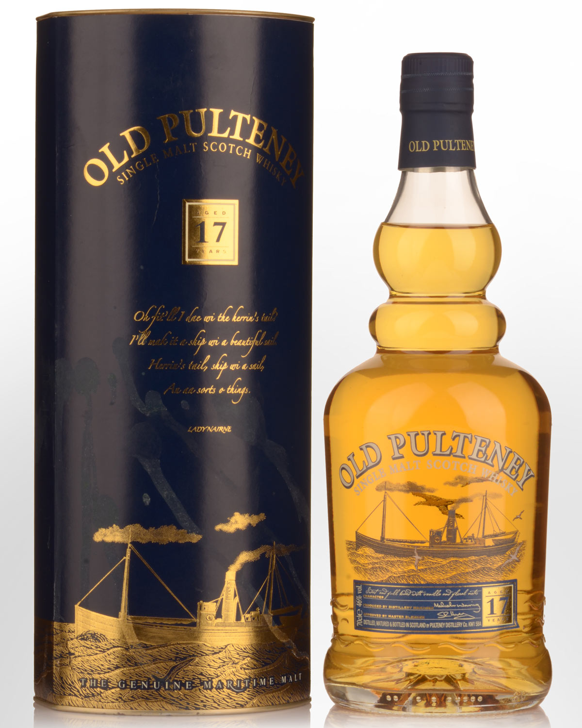 Old Pulteney 17 Year Old Single Malt Scotch Whisky (700ml)