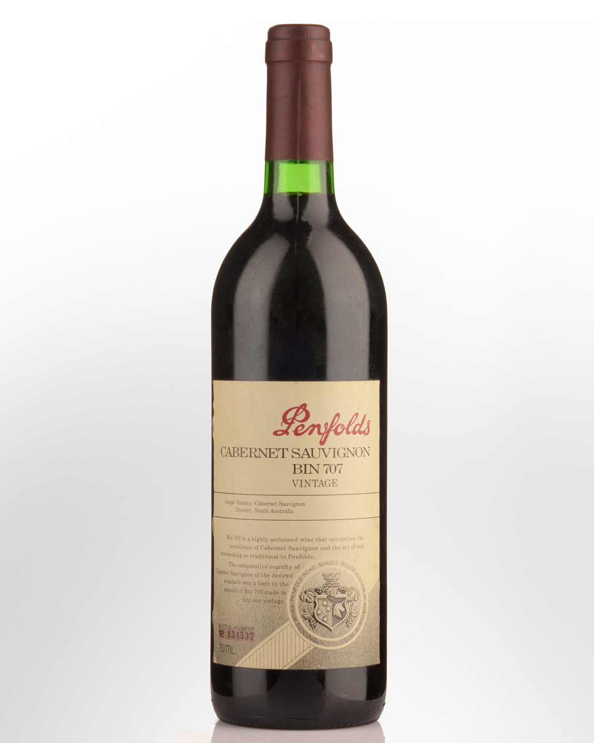 1998 Penfolds Bin 707 Cabernet Sauvignon | Nicks Wine Merchants