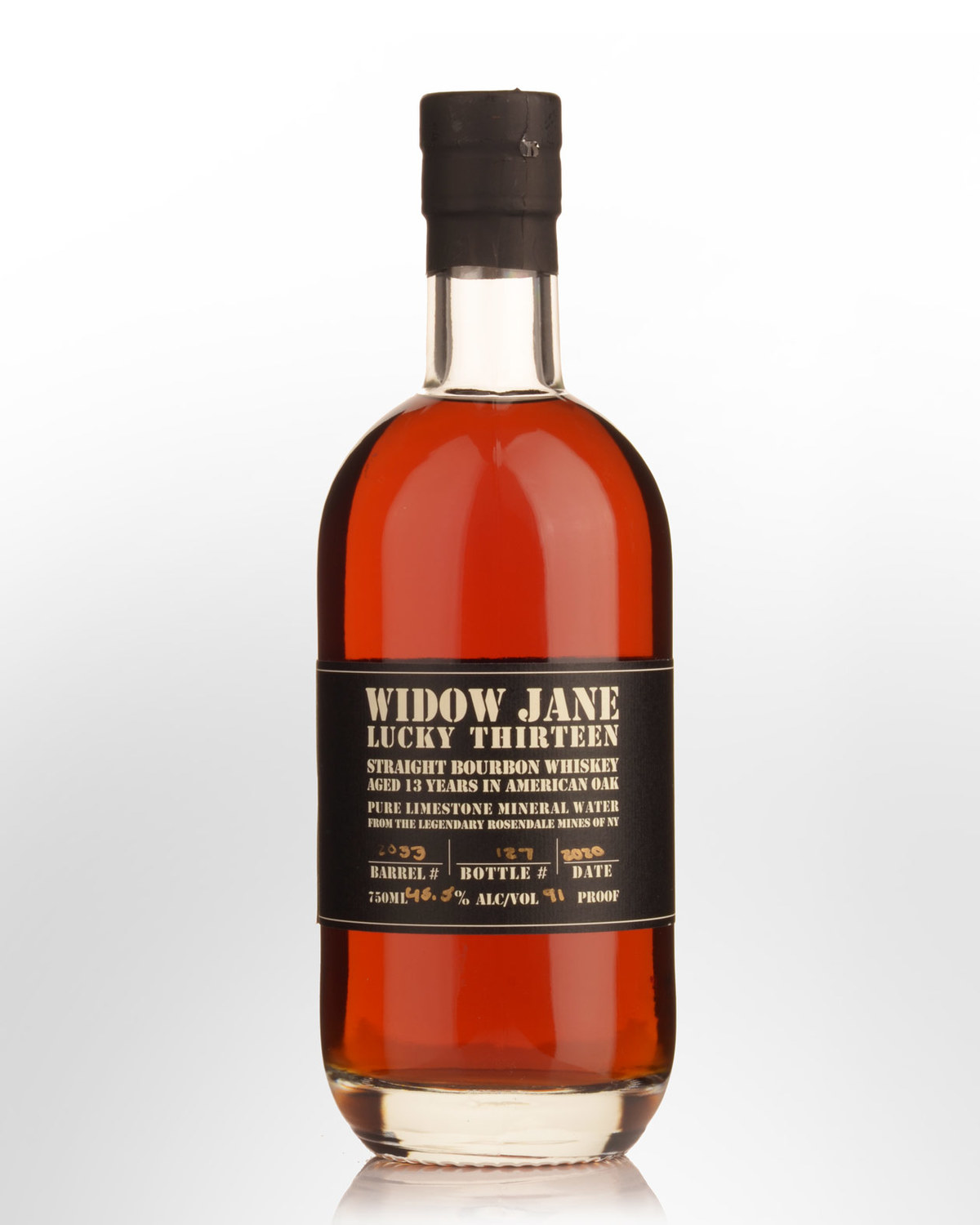 Widow Jane Lucky Thirteen 13 Year Old Single Barrel Straight Bourbon