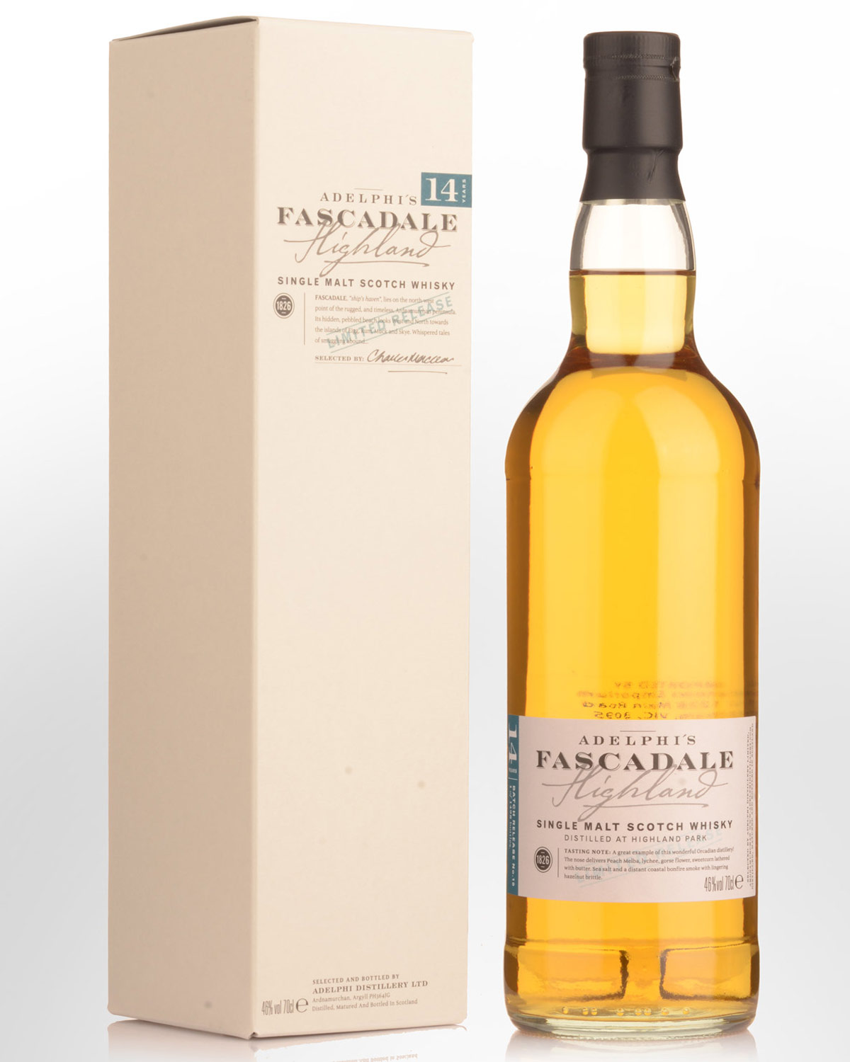 Adelphi Fascadale Batch 10 Highland Park 14 Year Old Single Malt Scotch Whisky (700ml)