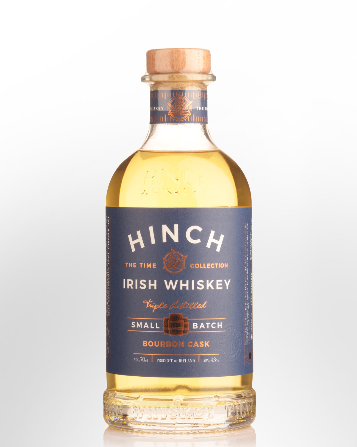 Hinch Small Batch Bourbon Cask Blended Irish Whiskey (700ml)