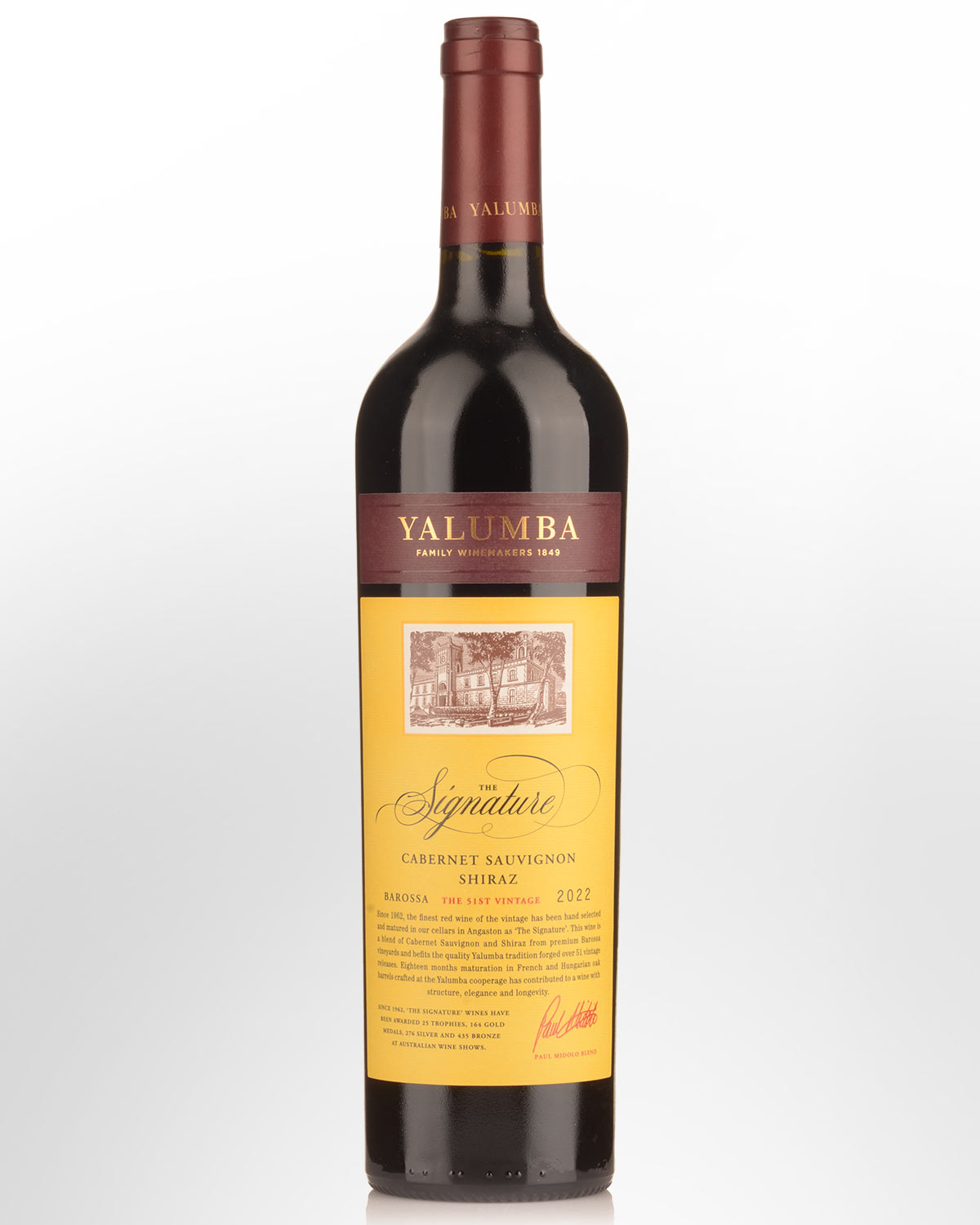 2022 Yalumba The Signature Cabernet Sauvignon Shiraz