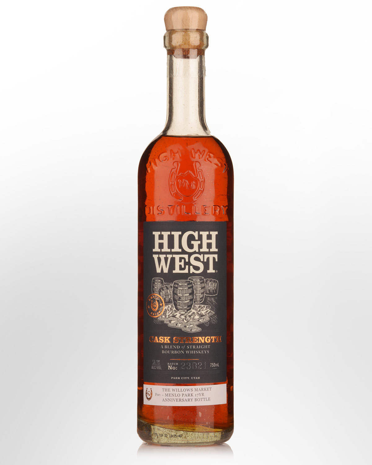 High West Cask Strength Bourbon Whiskey (750ml) 