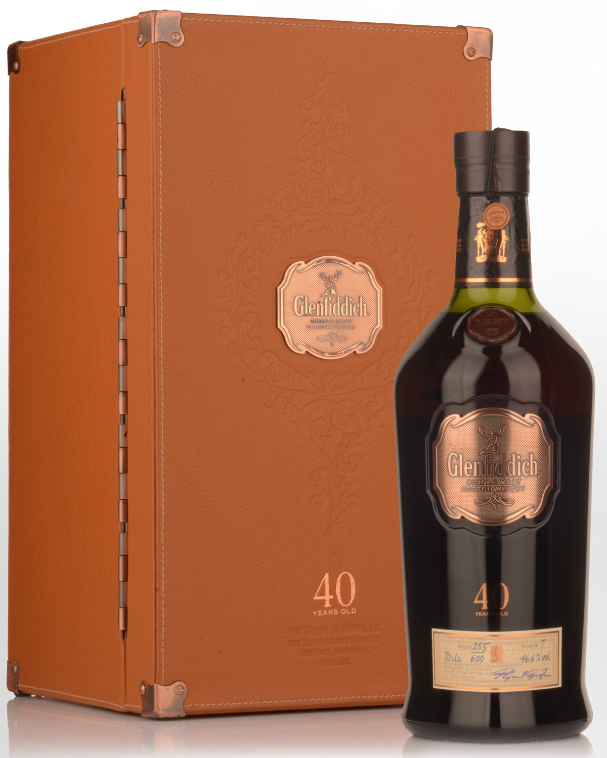 Glenfiddich 40 Year Old Single Malt Scotch Whisky (700ml)
