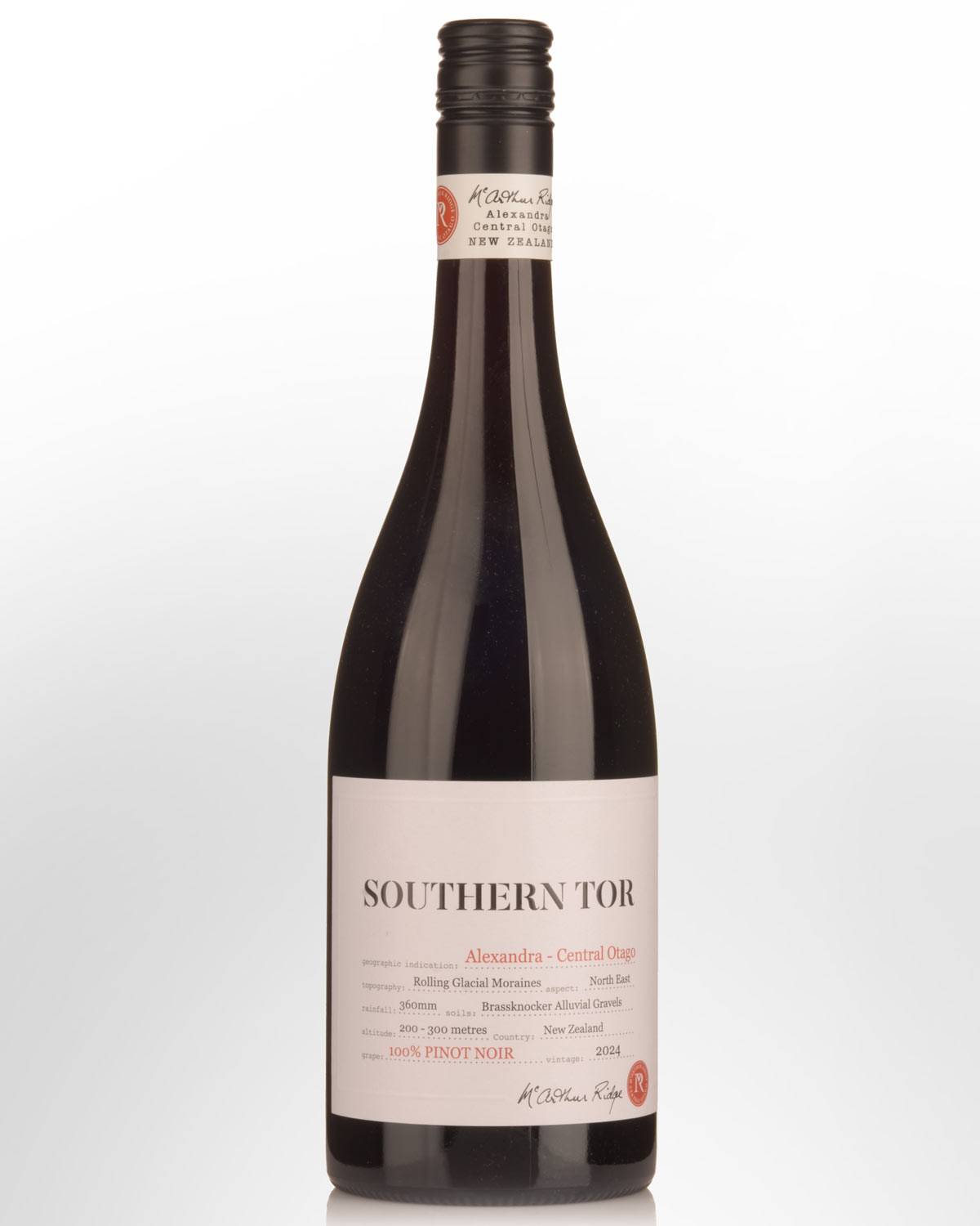 2024 McArthur Ridge Southern Tor Pinot Noir