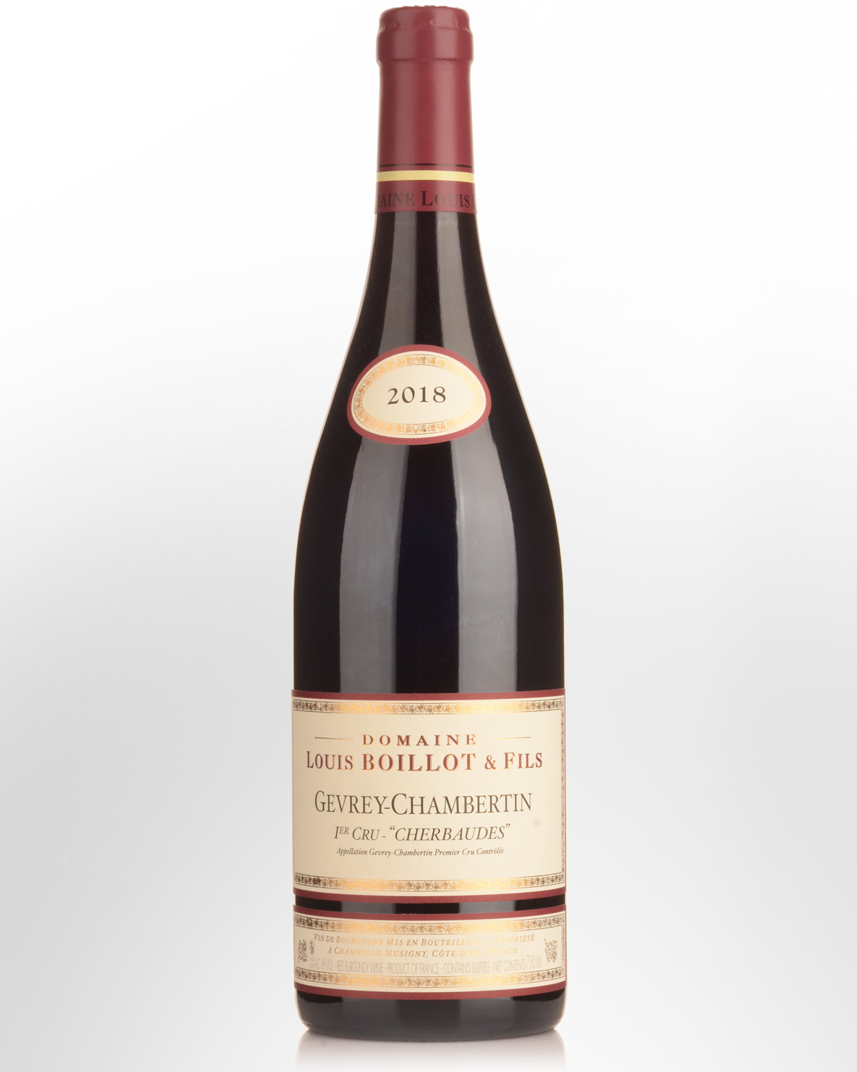 2018 Domaine Louis Boillot Gevrey-Chambertin Cherbaudes Premier Cru