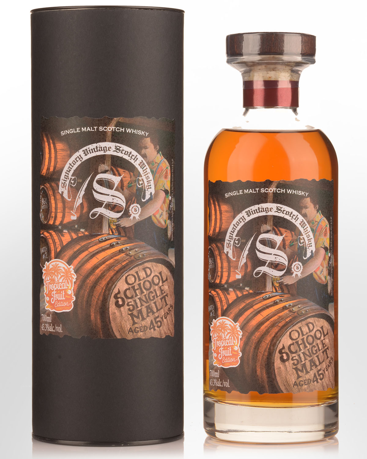 Signatory Vintage Old School 45 Year Old Tropical Fruit Edition Single Malt Scotch Whisky (700ml)