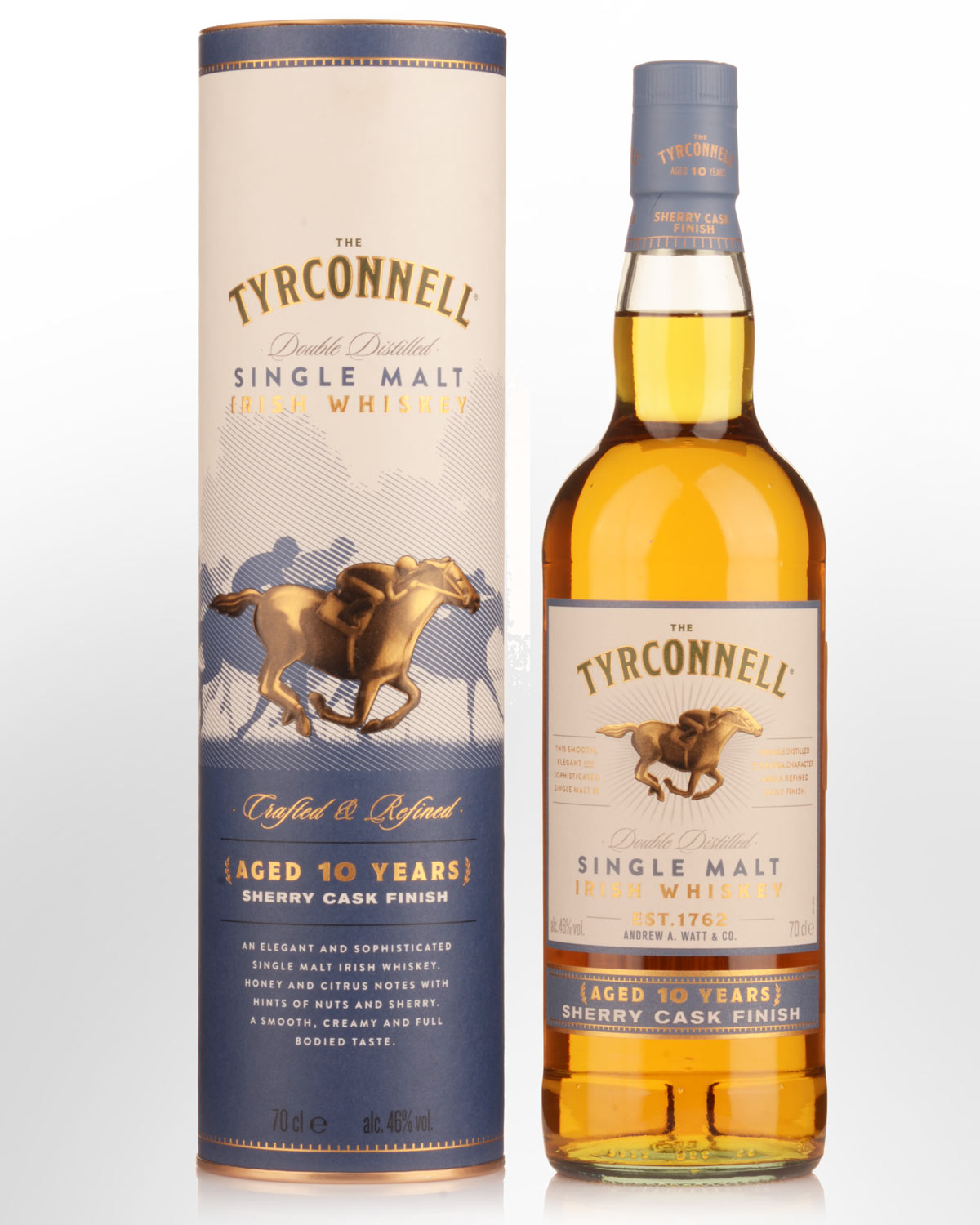 Tyrconnell Sherry Cask 10 Year Old Single Malt Irish Whiskey (700ml)