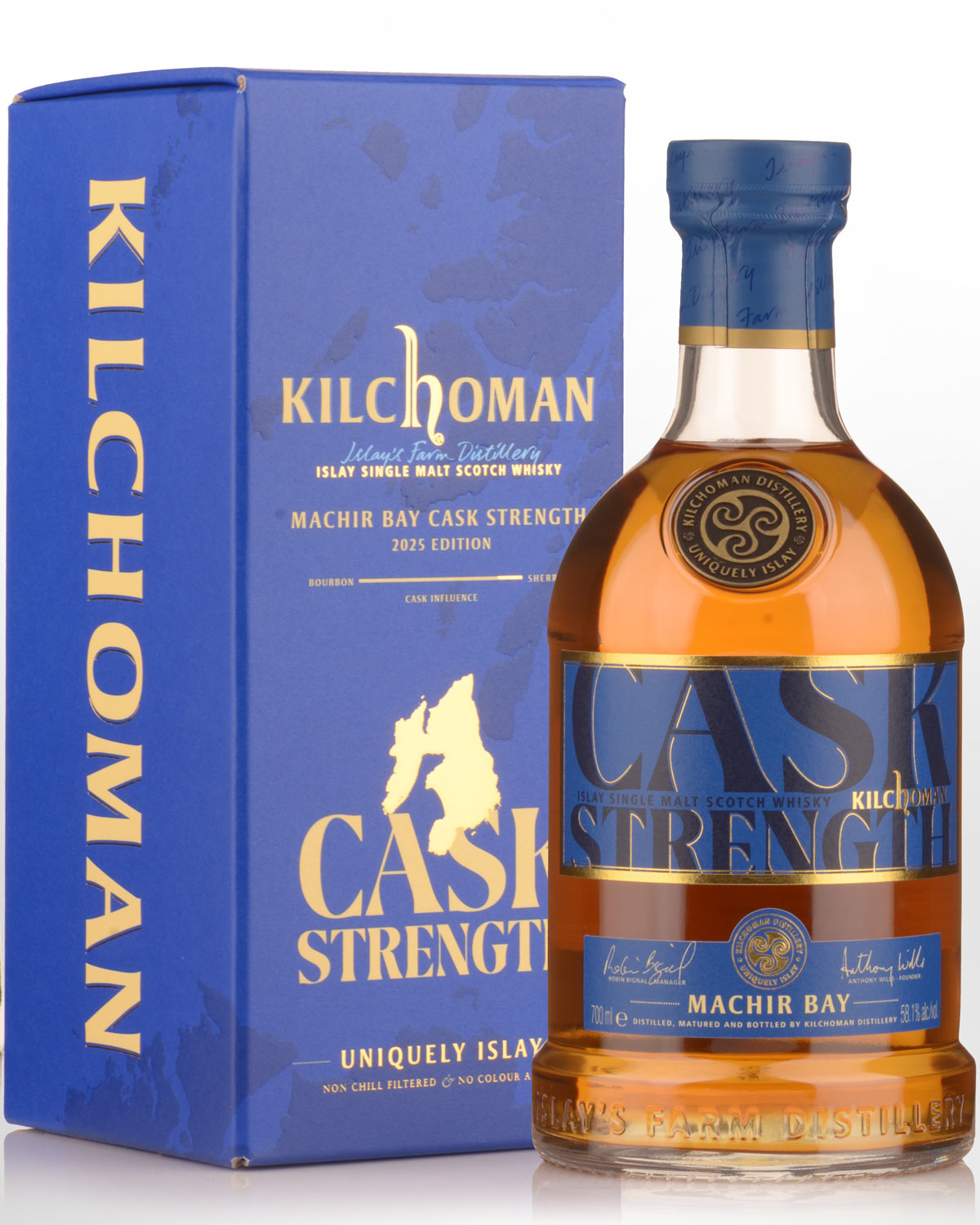 Kilchoman Machir Bay 2025 Edition Cask Strength Limited Edition Single Malt Scotch Whisky (700ml)