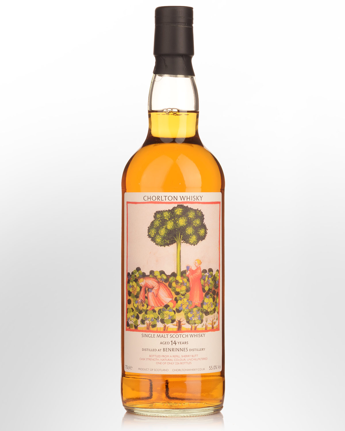 Chorlton Whisky Benrinnes 14 Year Old Cask Strength Single Malt Scotch Whisky (700ml)