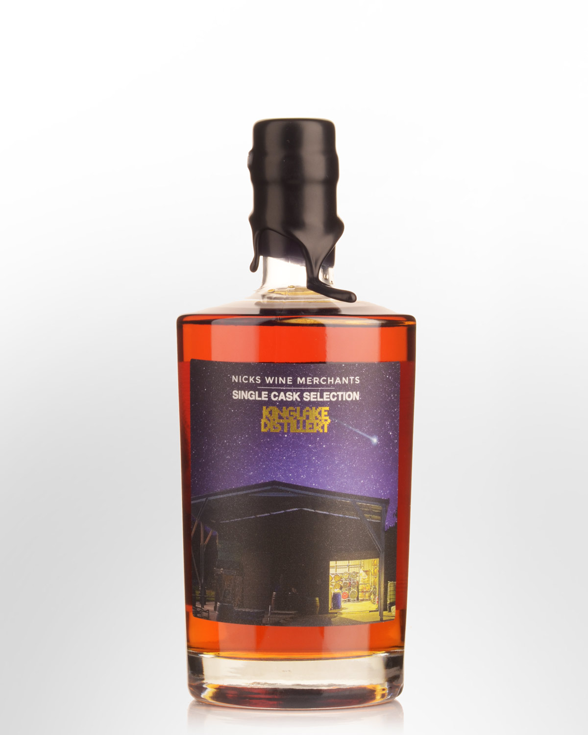 Kinglake Distillery Nicks Wine Merchants Single Cask Selection Cask Strength Single Malt Australian Whisky (500ml)