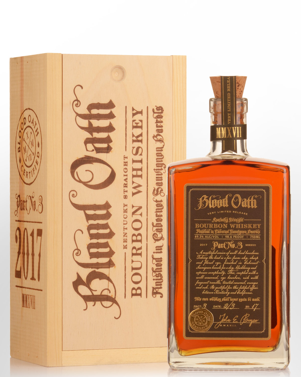 Orphan Barrel Blood Oath Pact No.3 Kentucky Bourbon Whiskey (750ml)