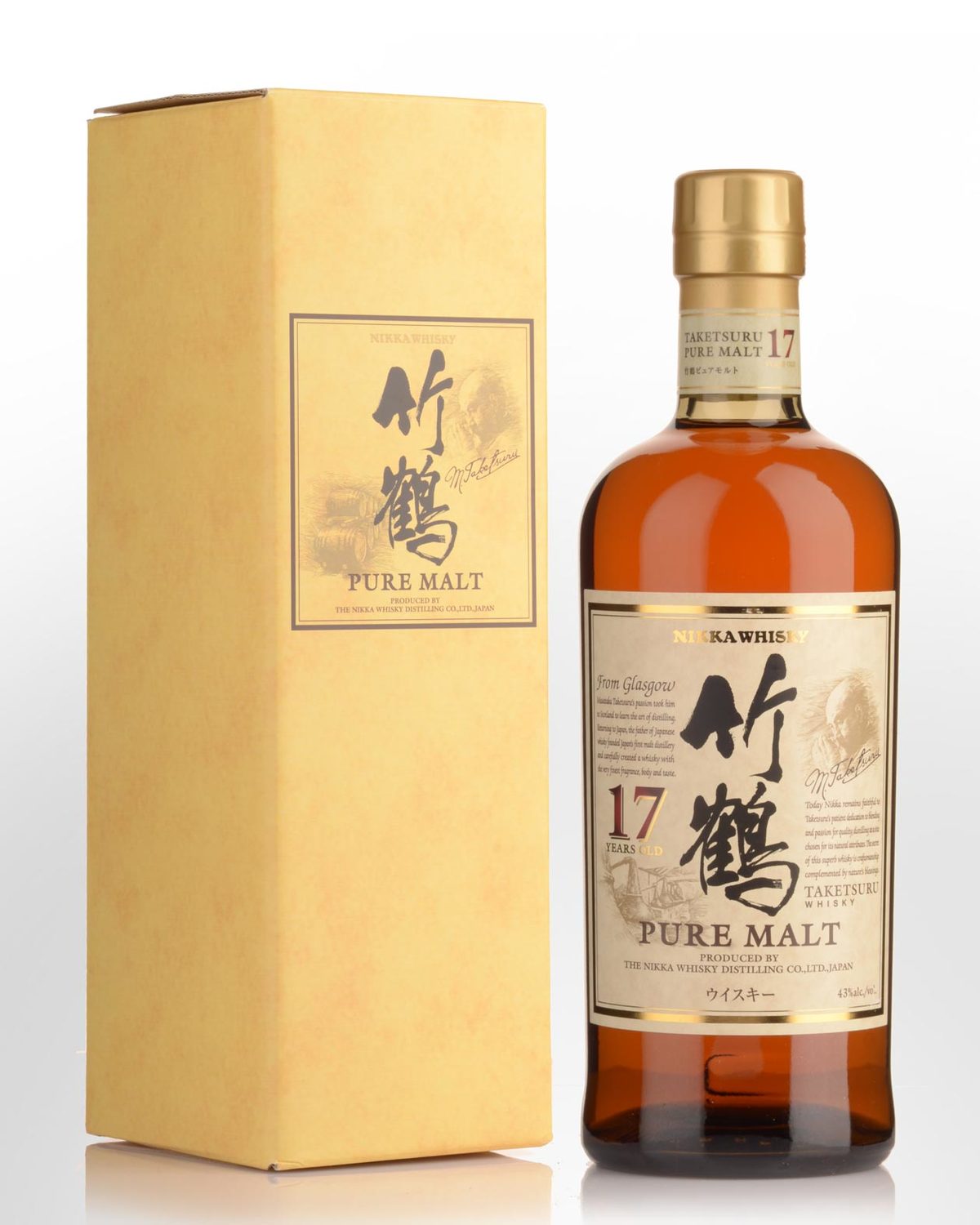 Nikka Taketsuru Pure Malt 17 Year Old Blended Malt Japanese Whisky (700ml)