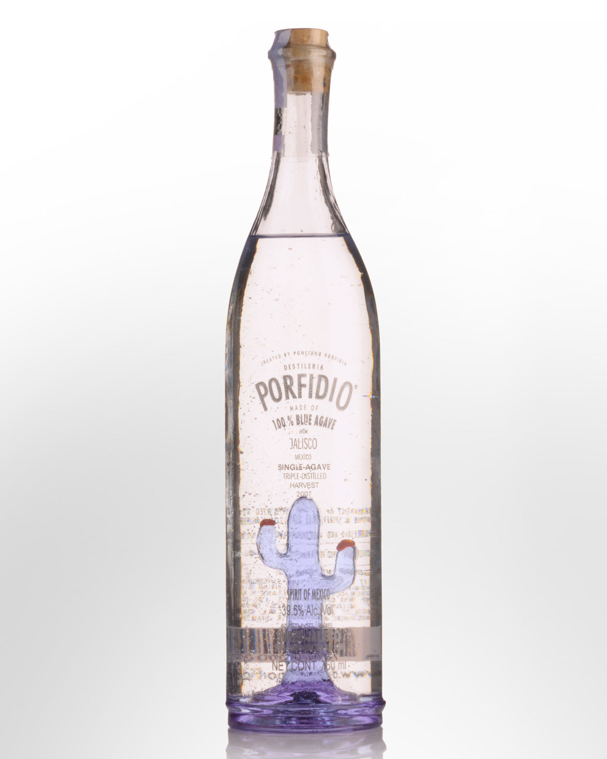 Porfidio 100% Agave Plata Silver Tequila (750ml) | Nicks Wine Merchants